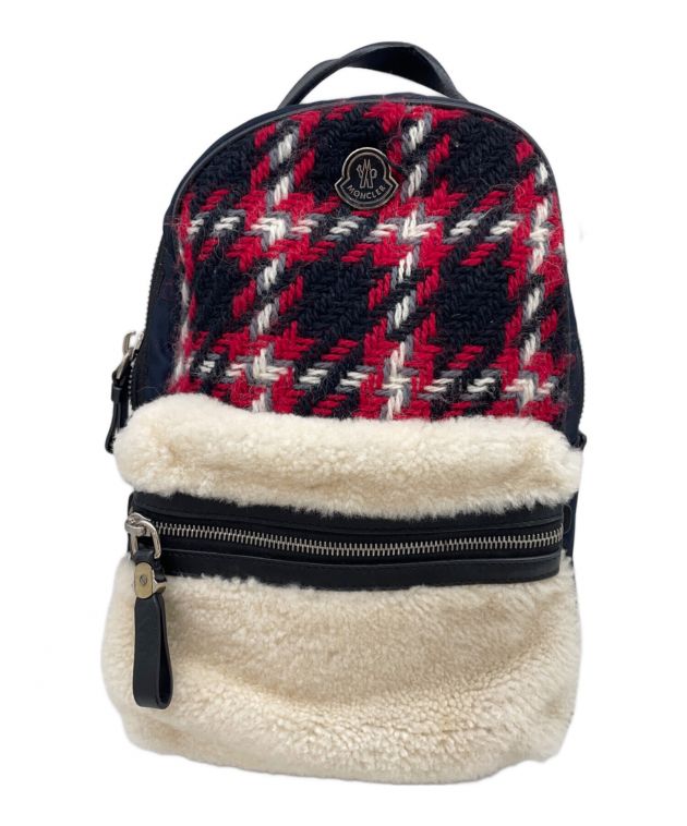 中古・古着通販】MONCLER (モンクレール) ミニリュック ネイビー 