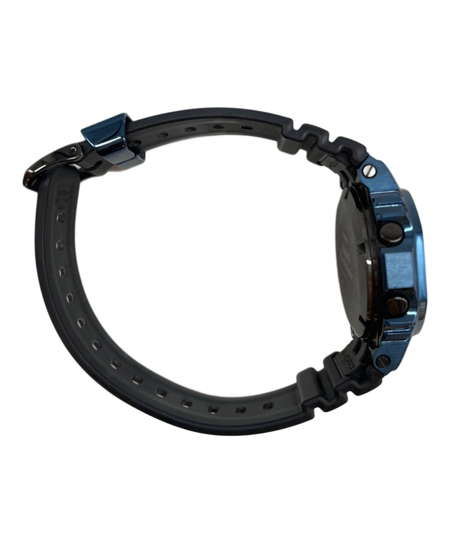 【中古】CASIO G-SHOCK デジタル腕時計 ブルー 3506JA 中古・古着通販】CASIO (カシオ) 腕時計 ブルー×ブラック｜ブランド