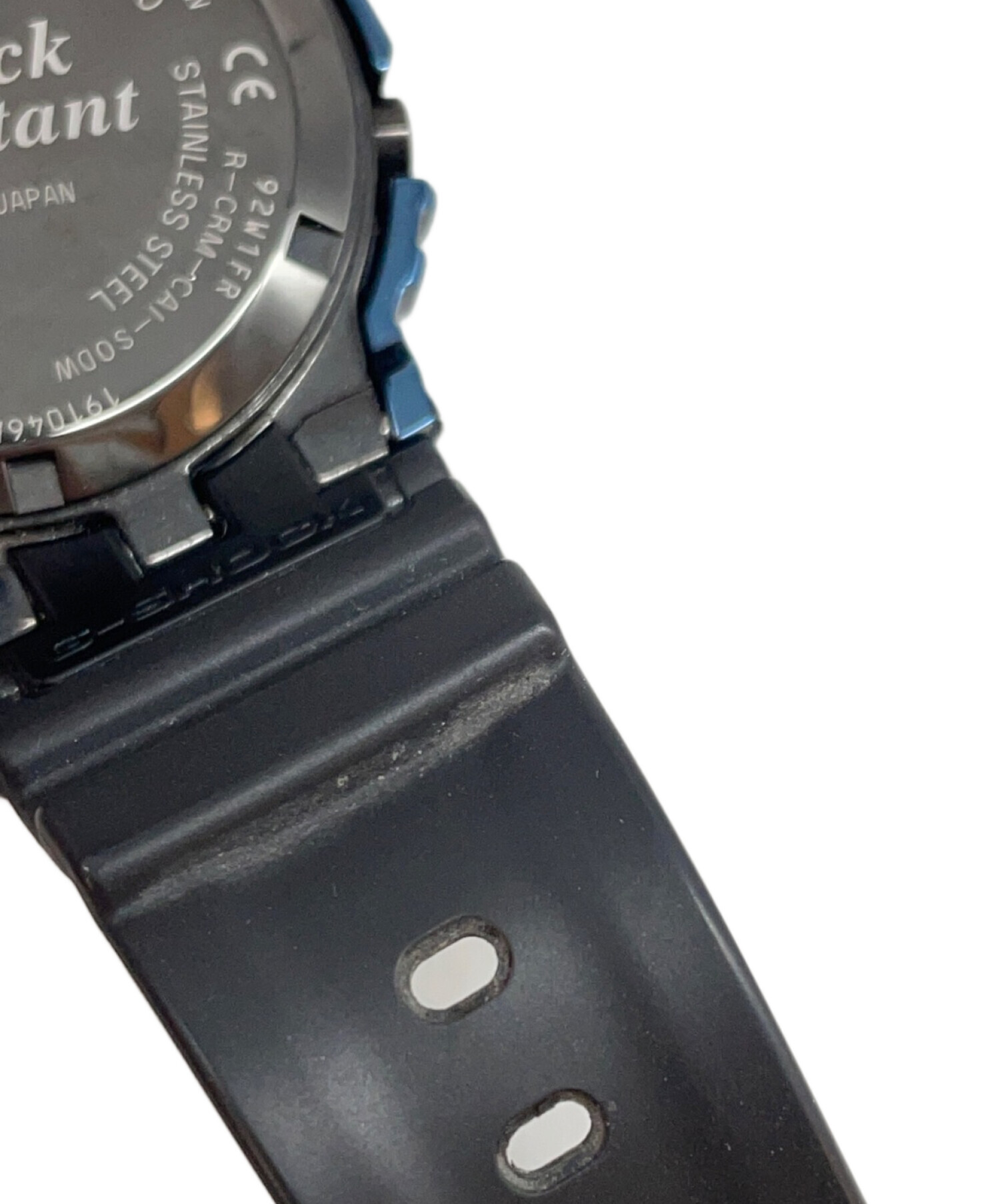 中古・古着通販】CASIO (カシオ) 腕時計 ブルー×ブラック｜ブランド
