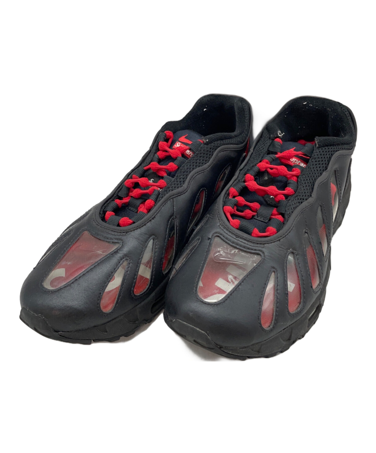 Nike Supreme スニーカー ブラック/レッド 2024ss Nike×Supreme Air