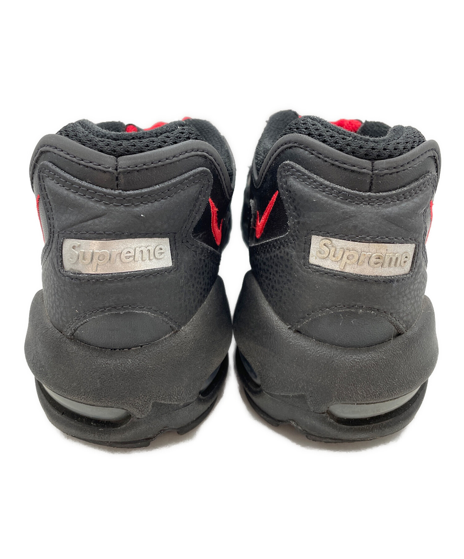 Nike Supreme スニーカー ブラック/レッド 2024ss Nike×Supreme Air