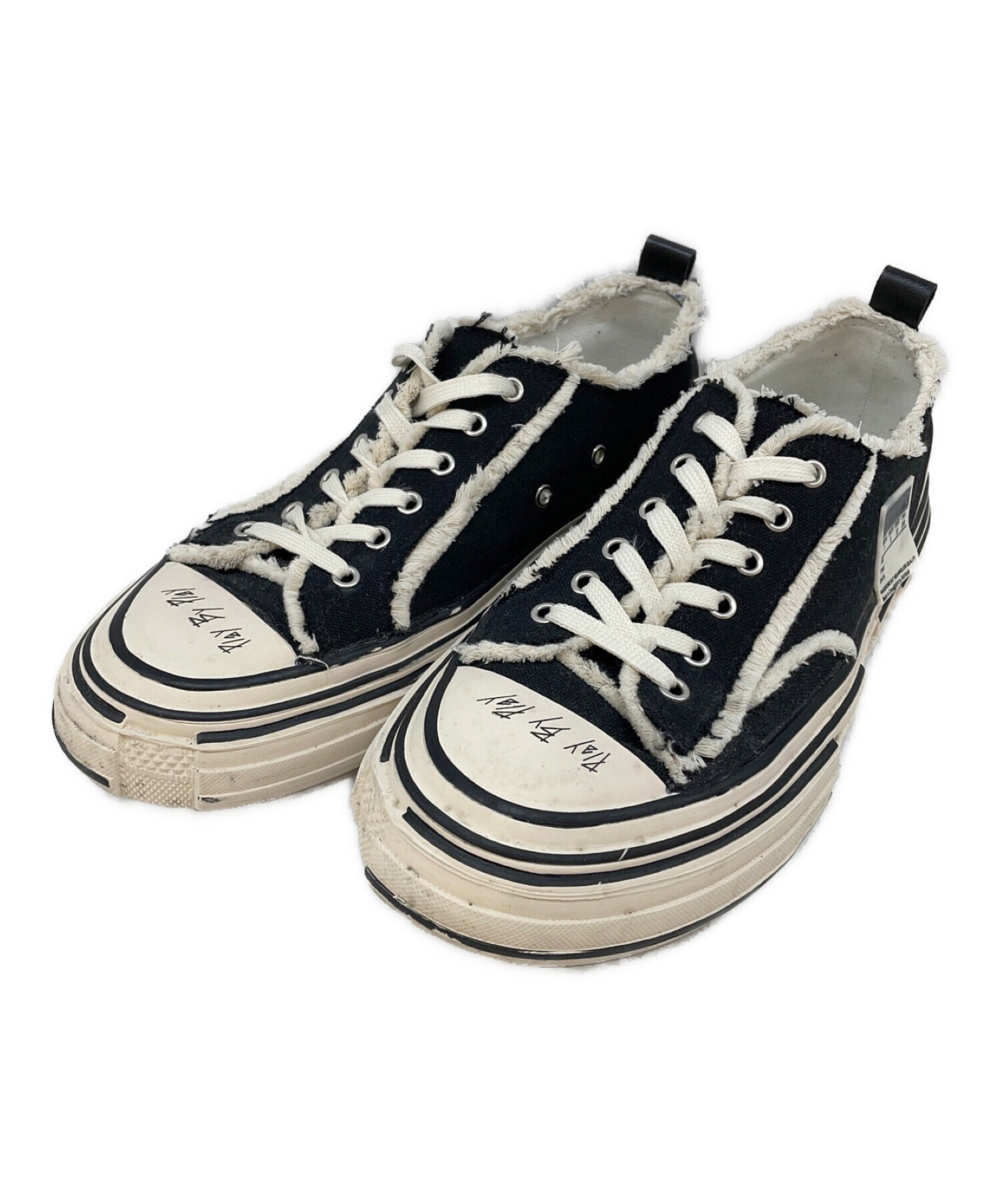 中古・古着通販】XVESSEL (ヴァネス・ウー) キャンバススニーカー 