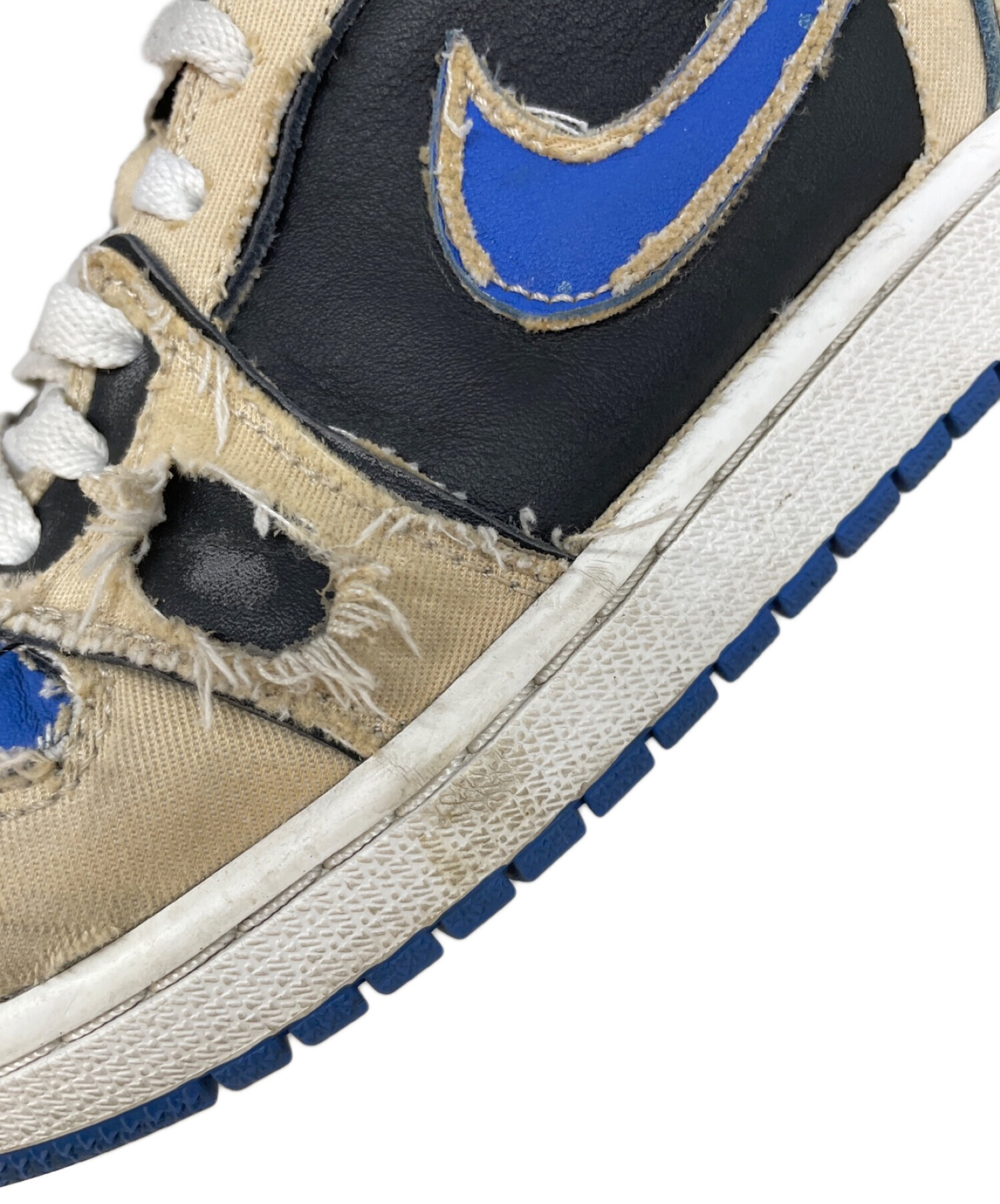 中古・古着通販】NIKE (ナイキ) SB AIR JORDAN 1 LOW ベージュ 
