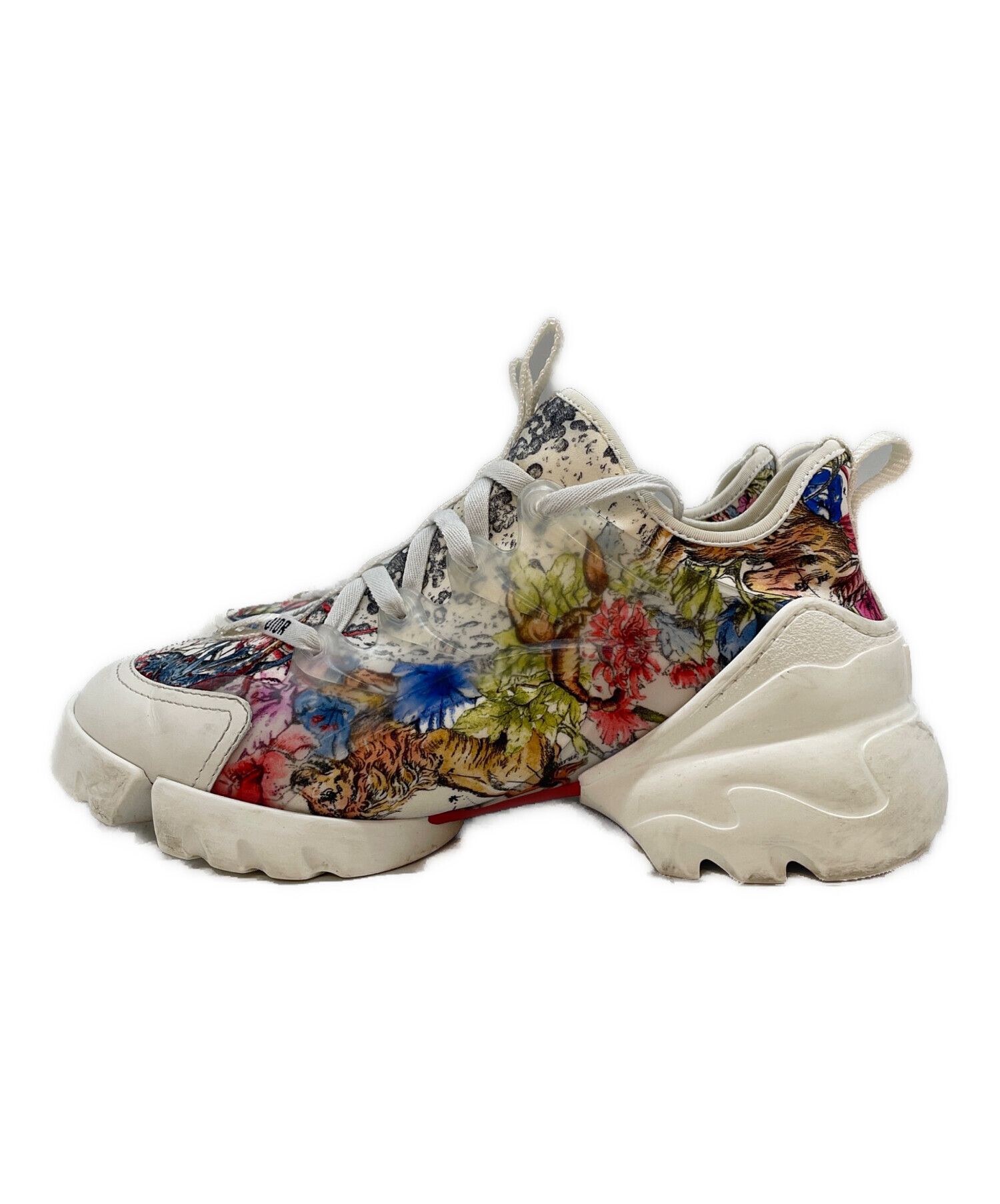 Christian Dior 花柄スニーカー 中古・古着通販】Christian Dior (クリスチャン ディオール