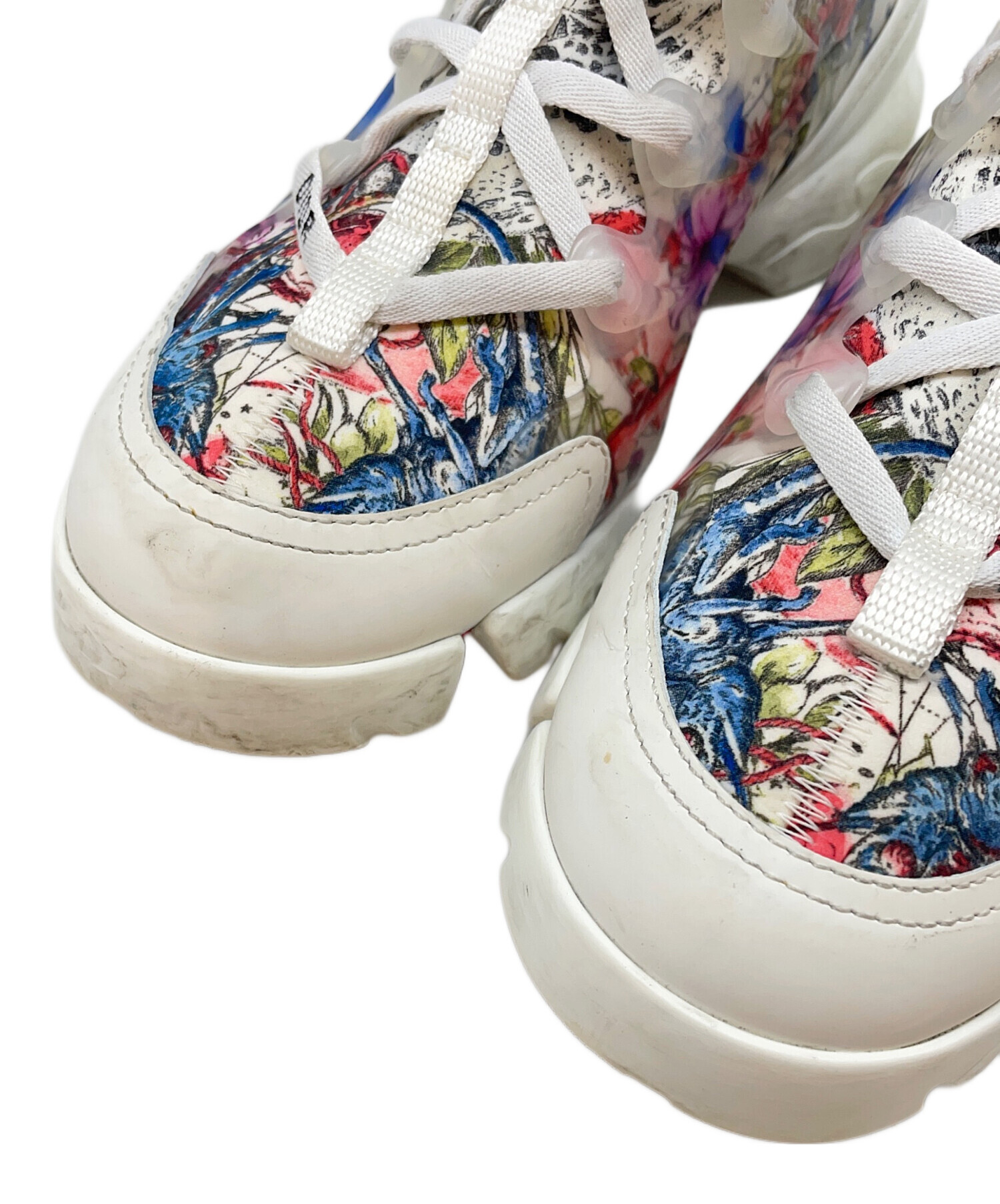 Christian Dior 花柄スニーカー 中古・古着通販】Christian Dior (クリスチャン ディオール