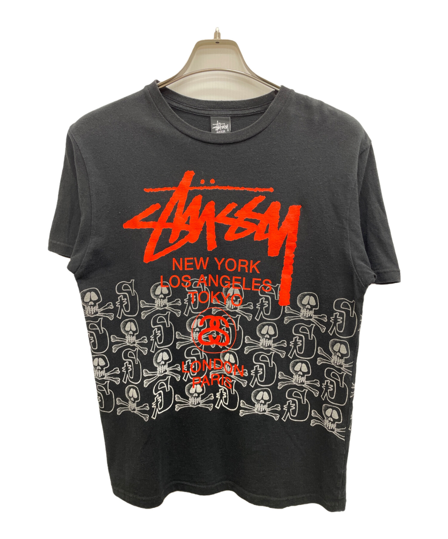 STUSSY ステューシー Tシャツ Stussy ブラック グラフィックTシャツ