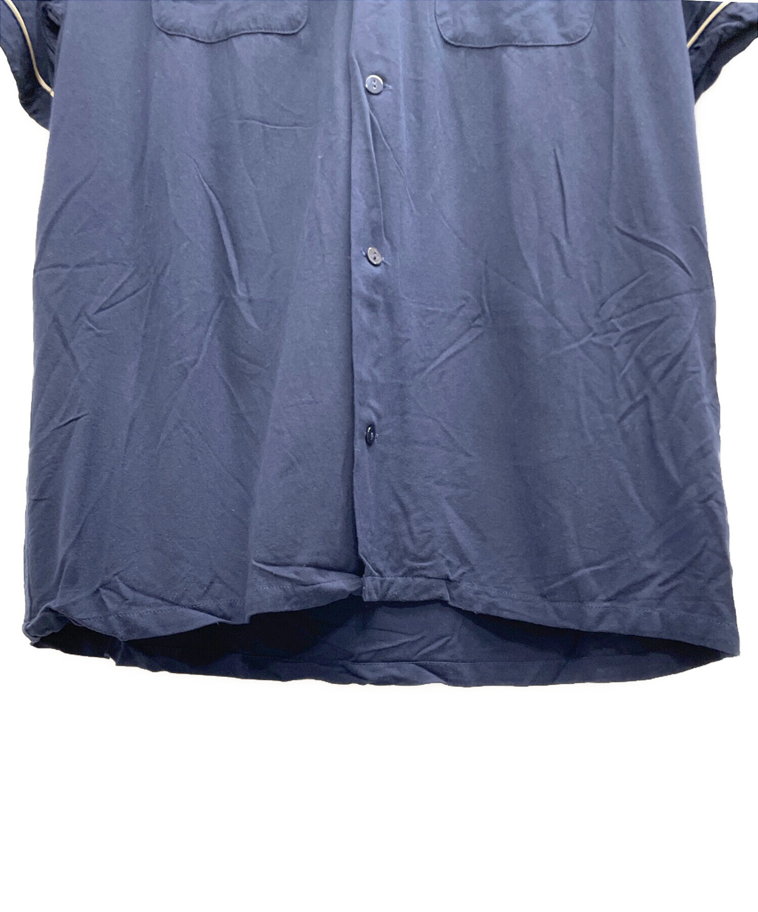 中古・古着通販】BEN DAVIS (ベンデイビス) ボーリングシャツ ネイビー