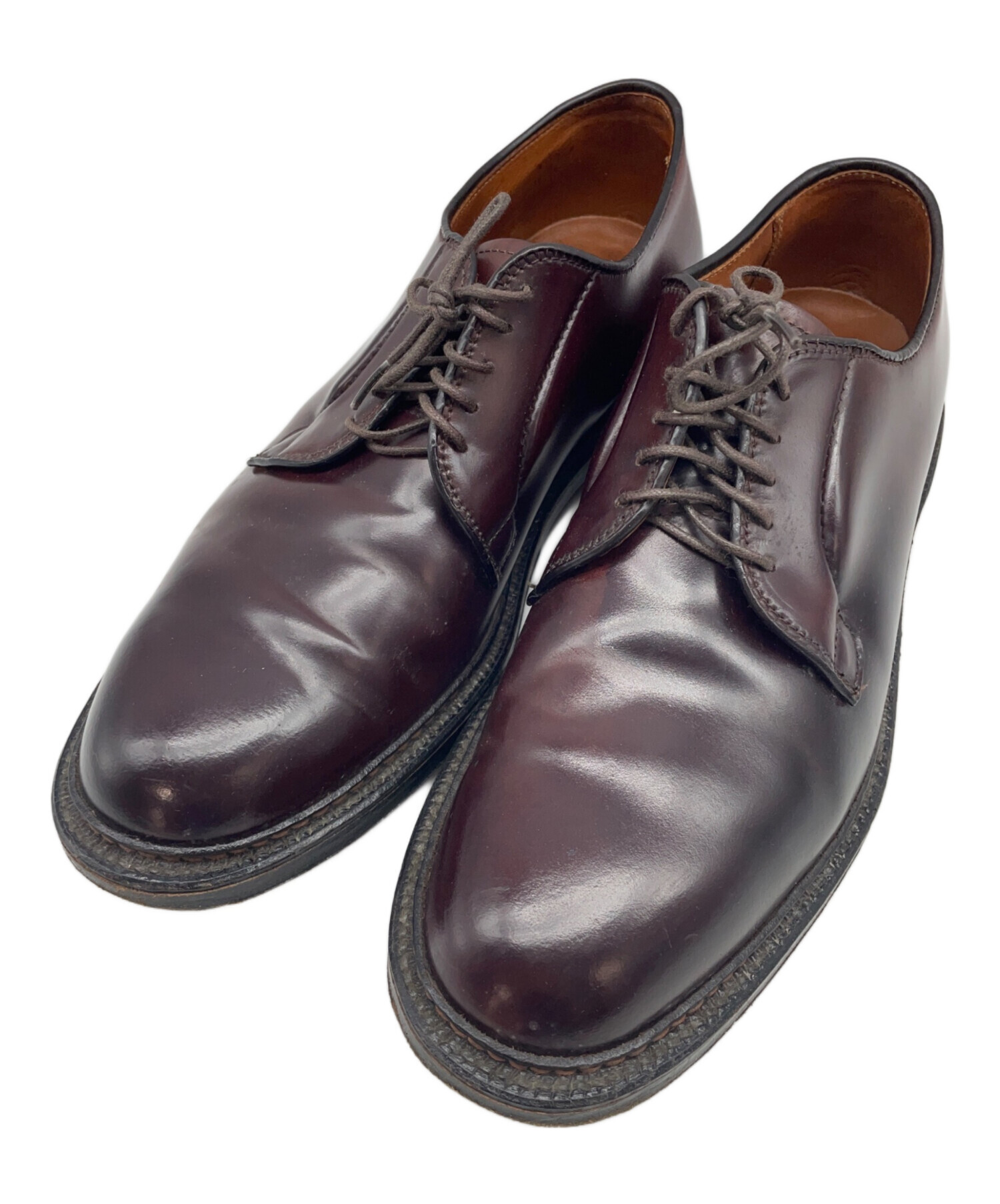 中古・古着通販】Alden (オールデン) プレーントゥシューズ ブラウン