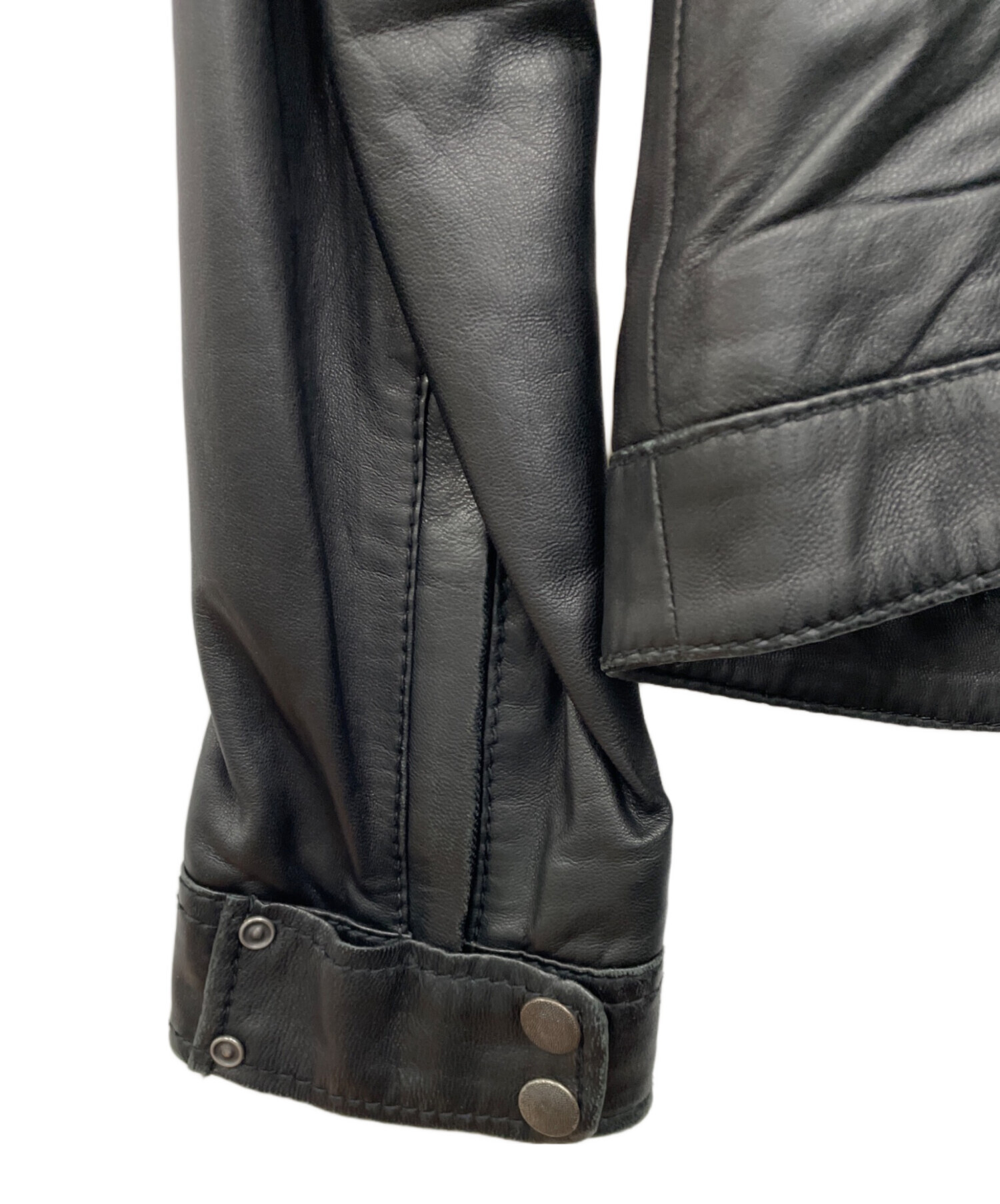 【極美品】ディーゼル シングルライダース ジャケット ラムレザー 羊革 Yahoo!オークション -「ディーゼルdieselラムレザーライダース