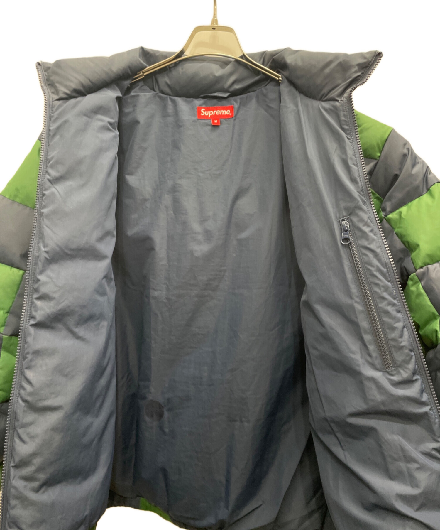 中古・古着通販】Supreme (シュプリーム) ダウンジャケット グリーン