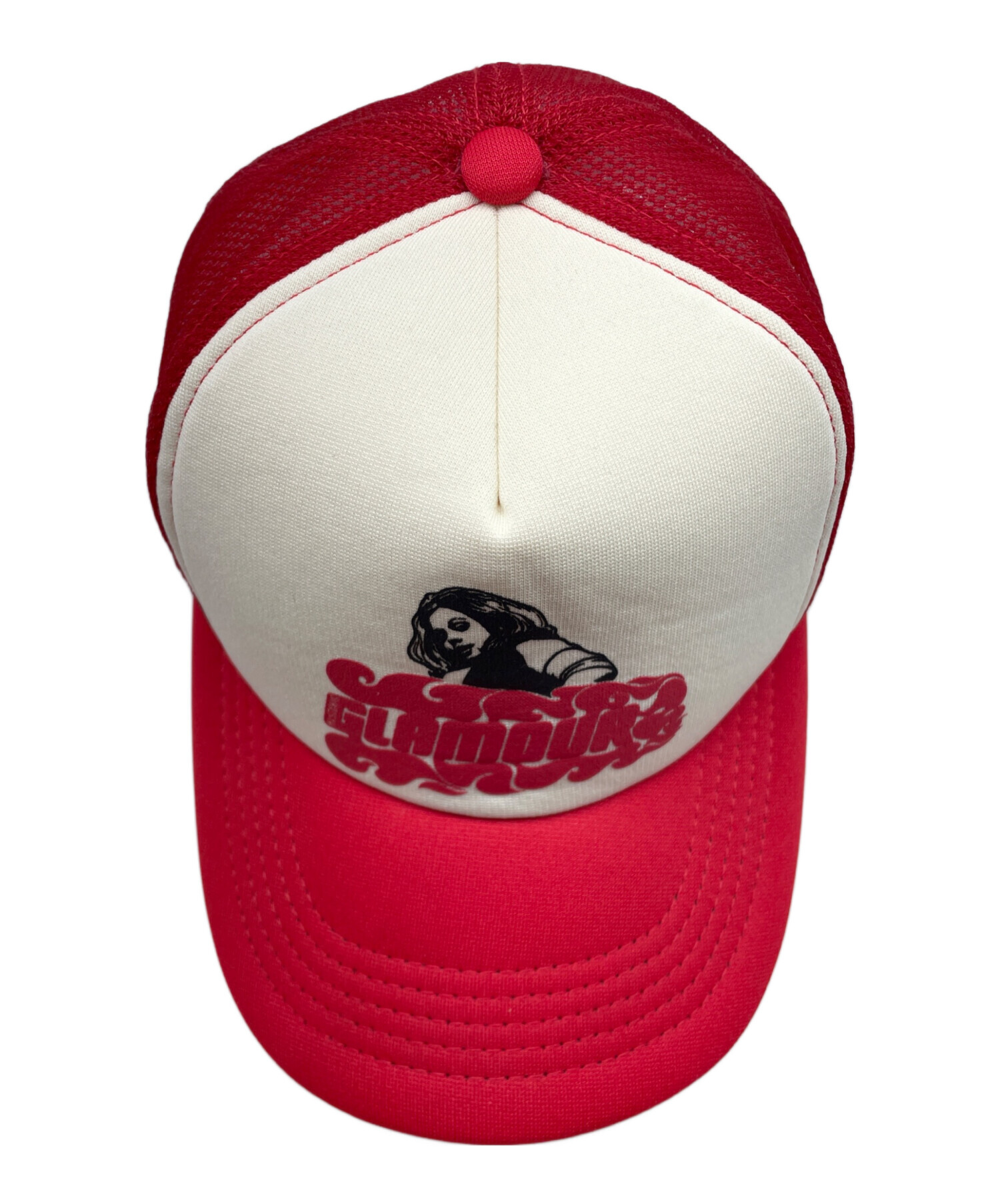 ヒステリックグラマー　レッド　メッシュキャップ　新品未開封 中古・古着通販】Hysteric Glamour (ヒステリックグラマー) メッシュ