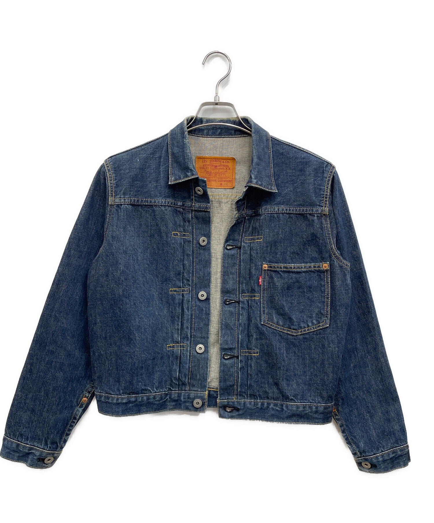 中古・古着通販】LEVI'S (リーバイス) デニムジャケット インディゴ