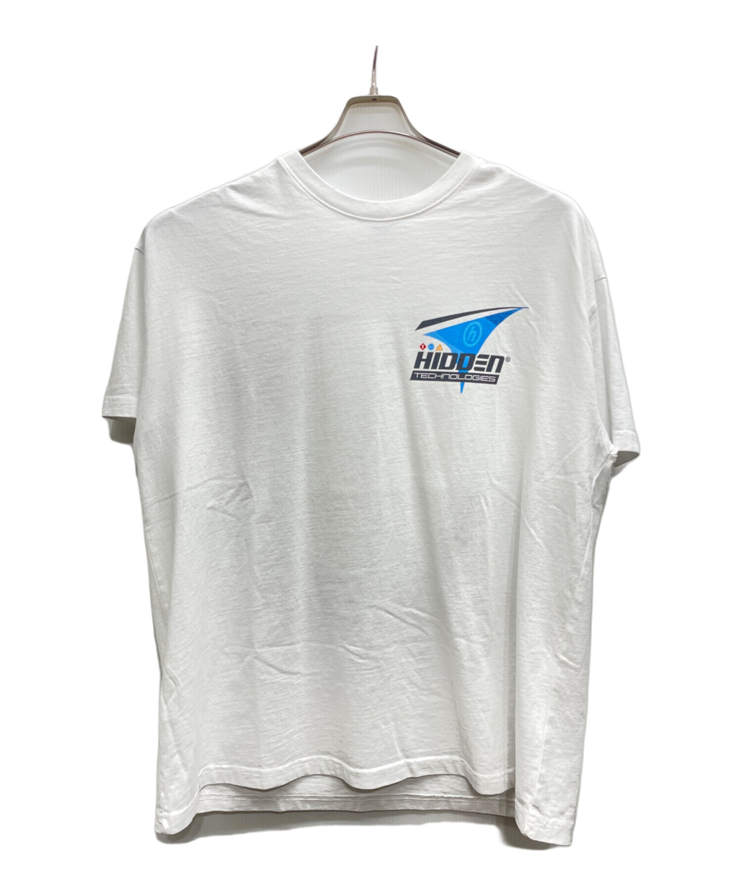 中古・古着通販】HIDDEN (ヒドゥン) Tシャツ ホワイト サイズ:XL 