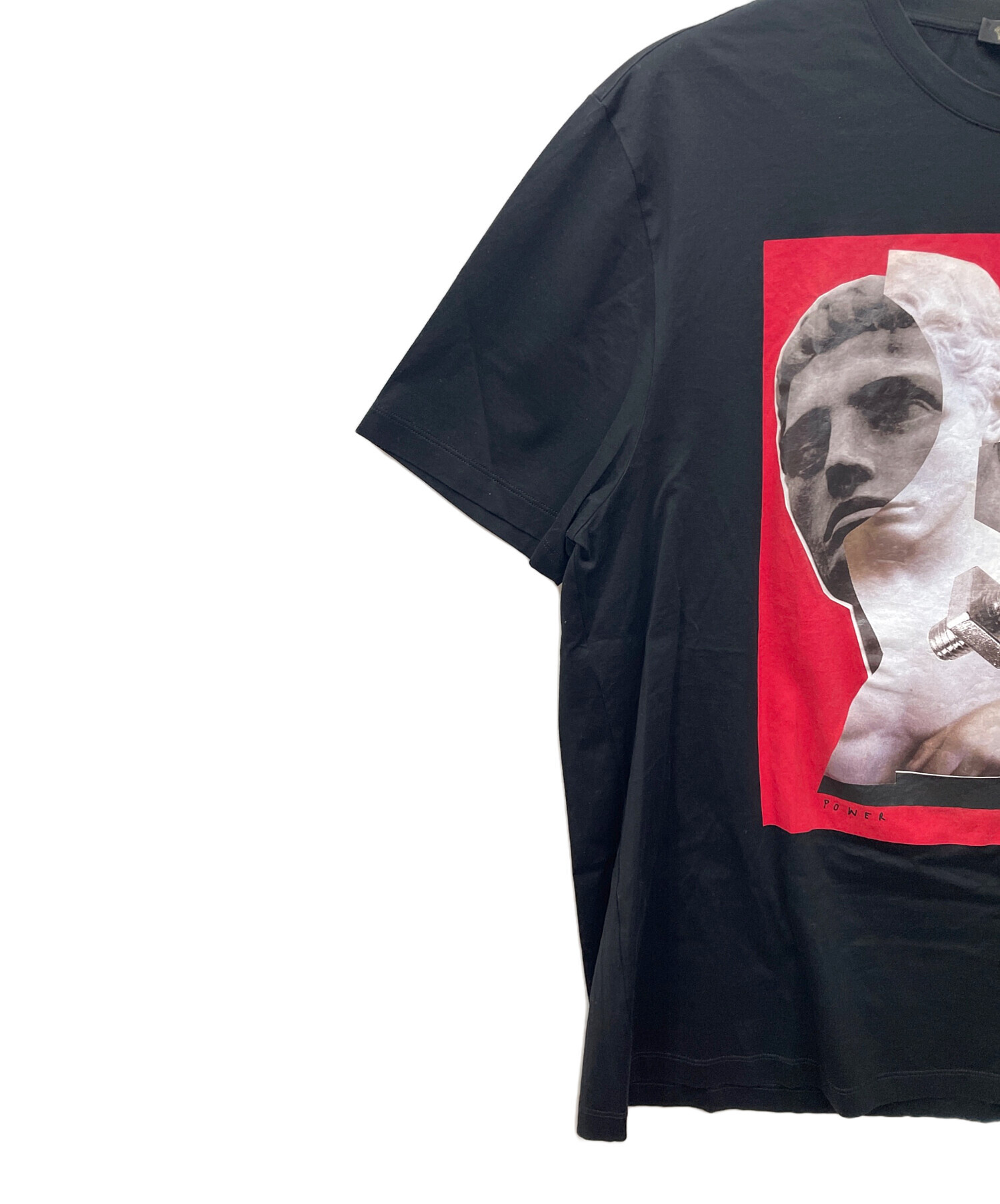 中古・古着通販】VERSACE (ヴェルサーチ) Tシャツ ブラック サイズ:L