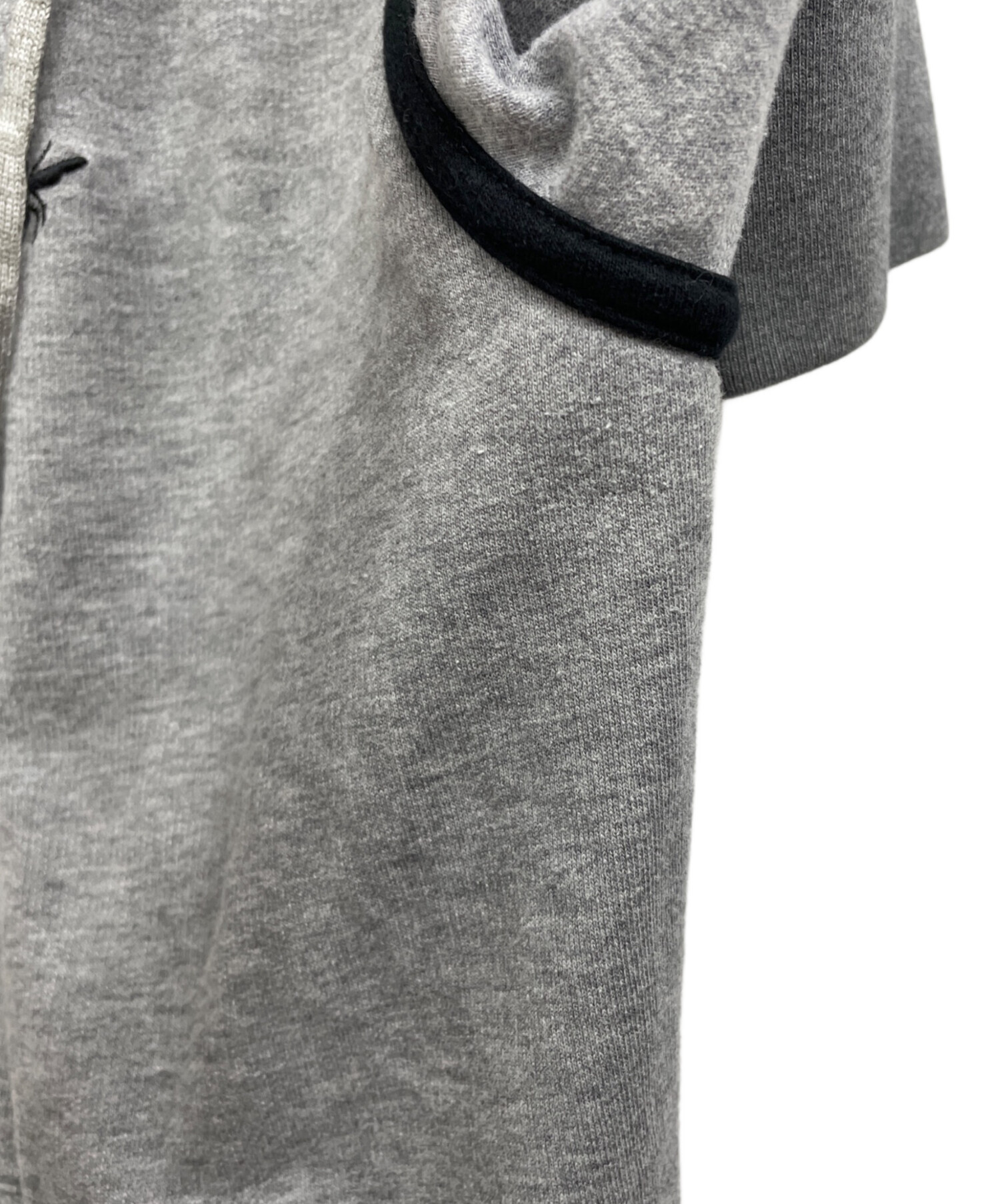 中古・古着通販】DIOR HOMME (ディオール オム) ジップパーカー グレー