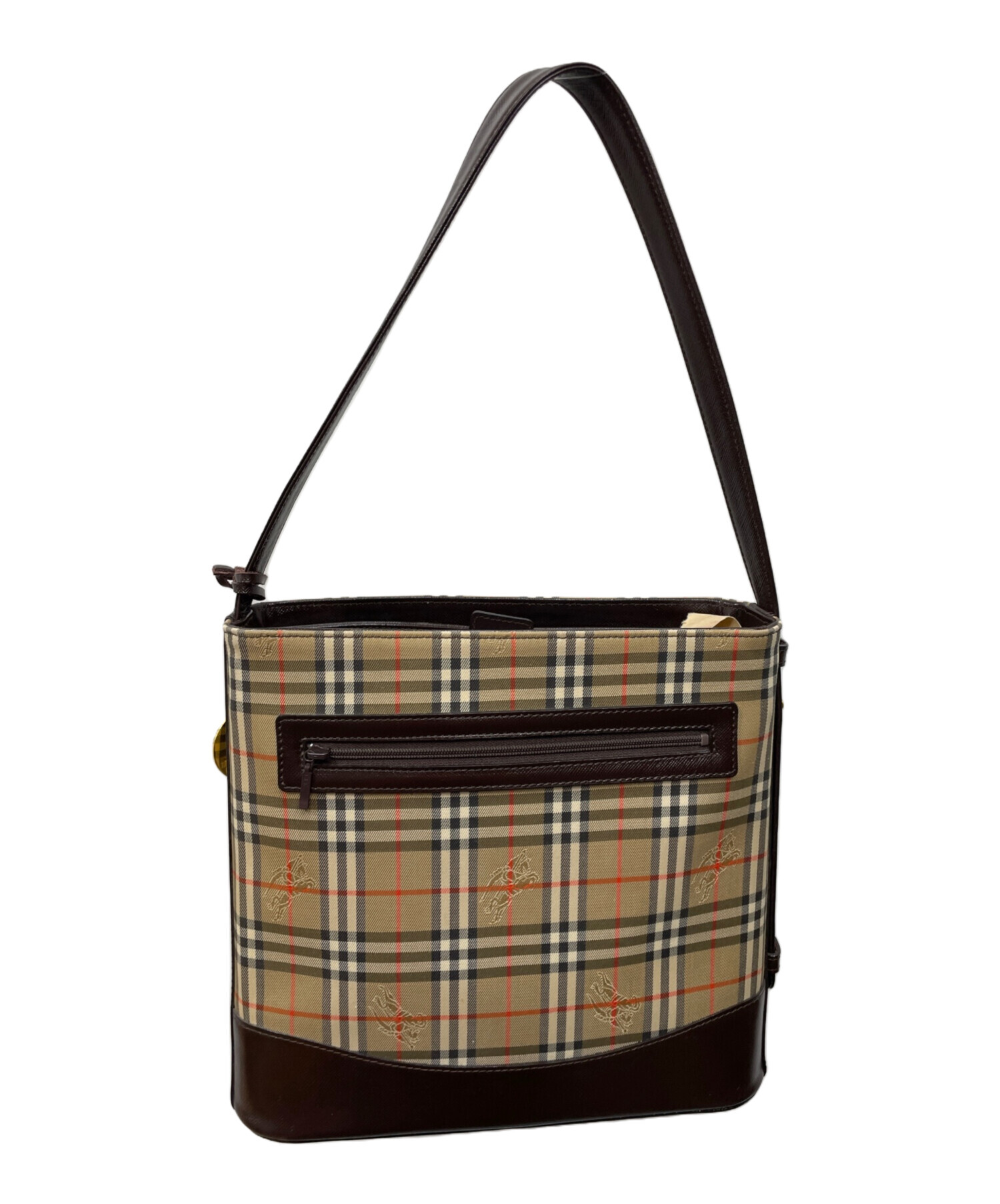 中古・古着通販】BURBERRY (バーバリー) ノバチェックワンショルダー 