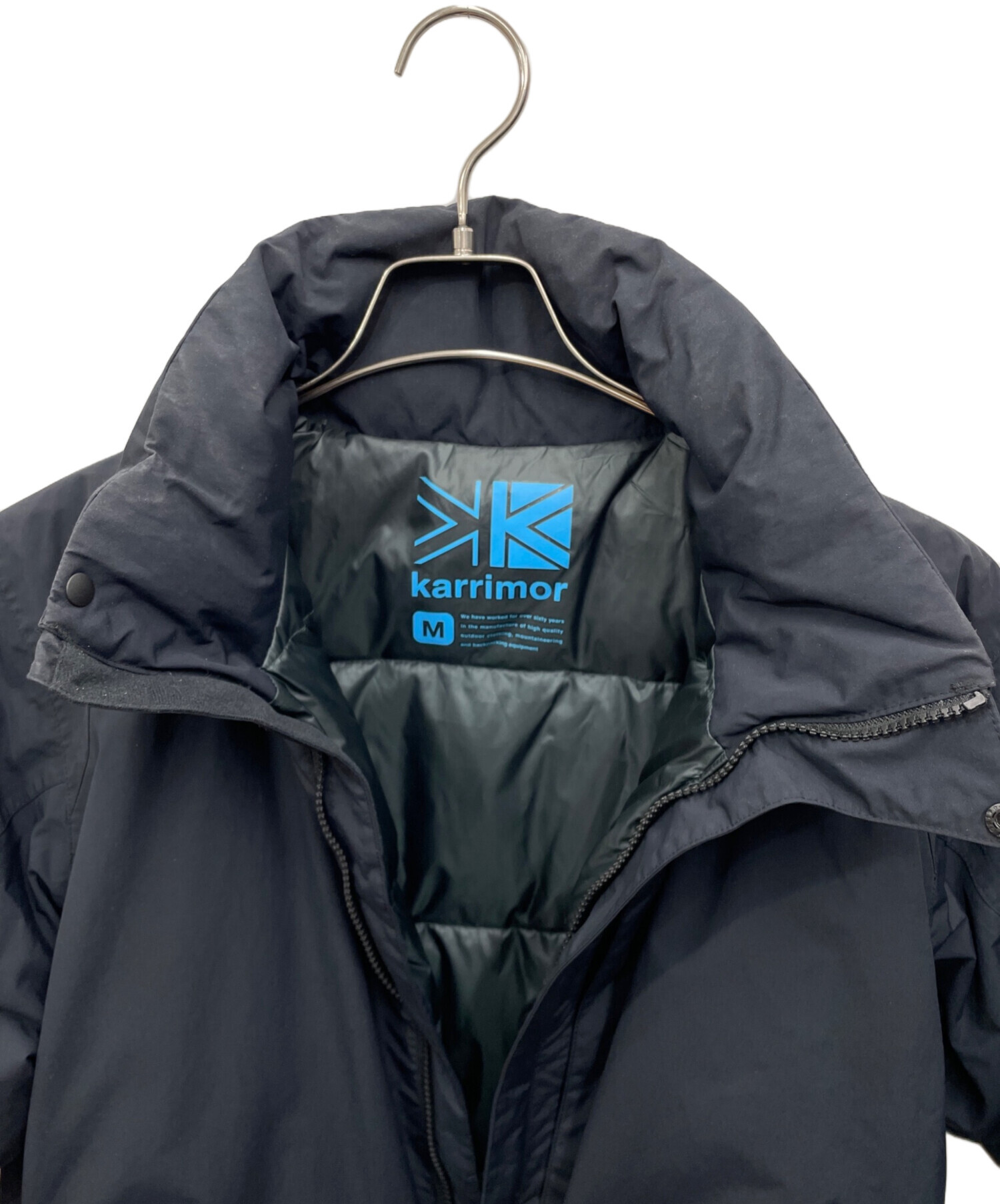 中古・古着通販】Karrimor (カリマー) ダウンジャケット ブラック 