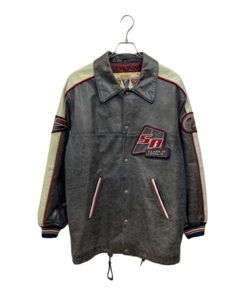 中古・古着通販】AVIREX (アヴィレックス) レザージャケット ブラック