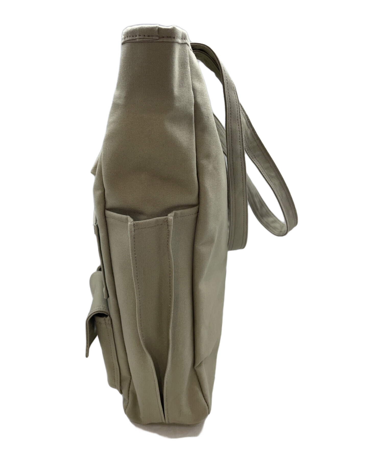 F/CE. エフシーイー トートバッグ レディース 【古着】【中古】 中古・古着通販】F/CE. (エフシーイー) ポケットトートバッグ カーキ