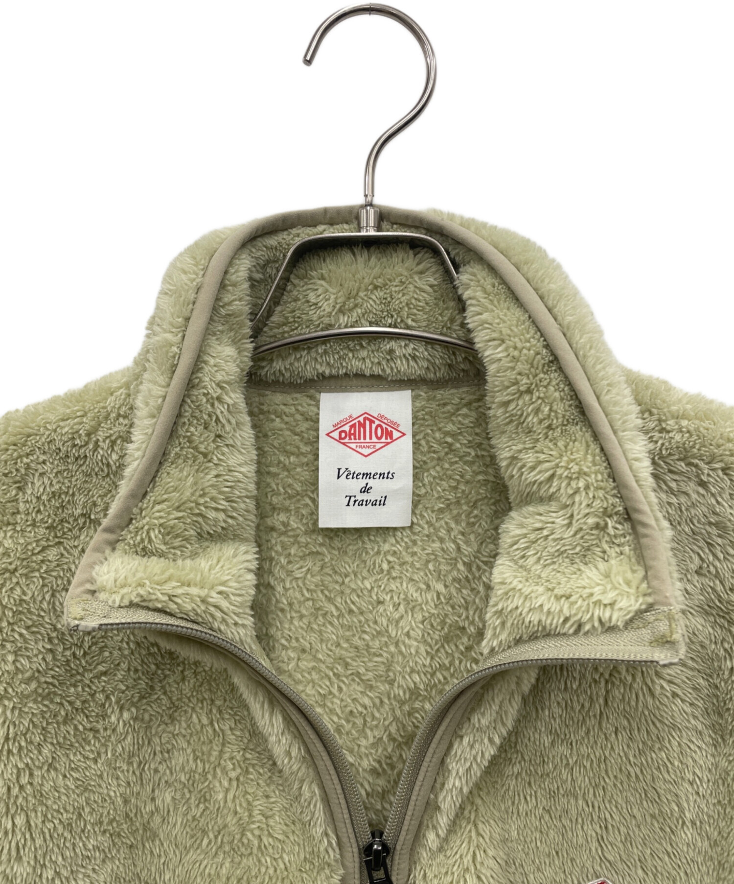 中古・古着通販】DANTON (ダントン) ハイパイル スタンドカラー