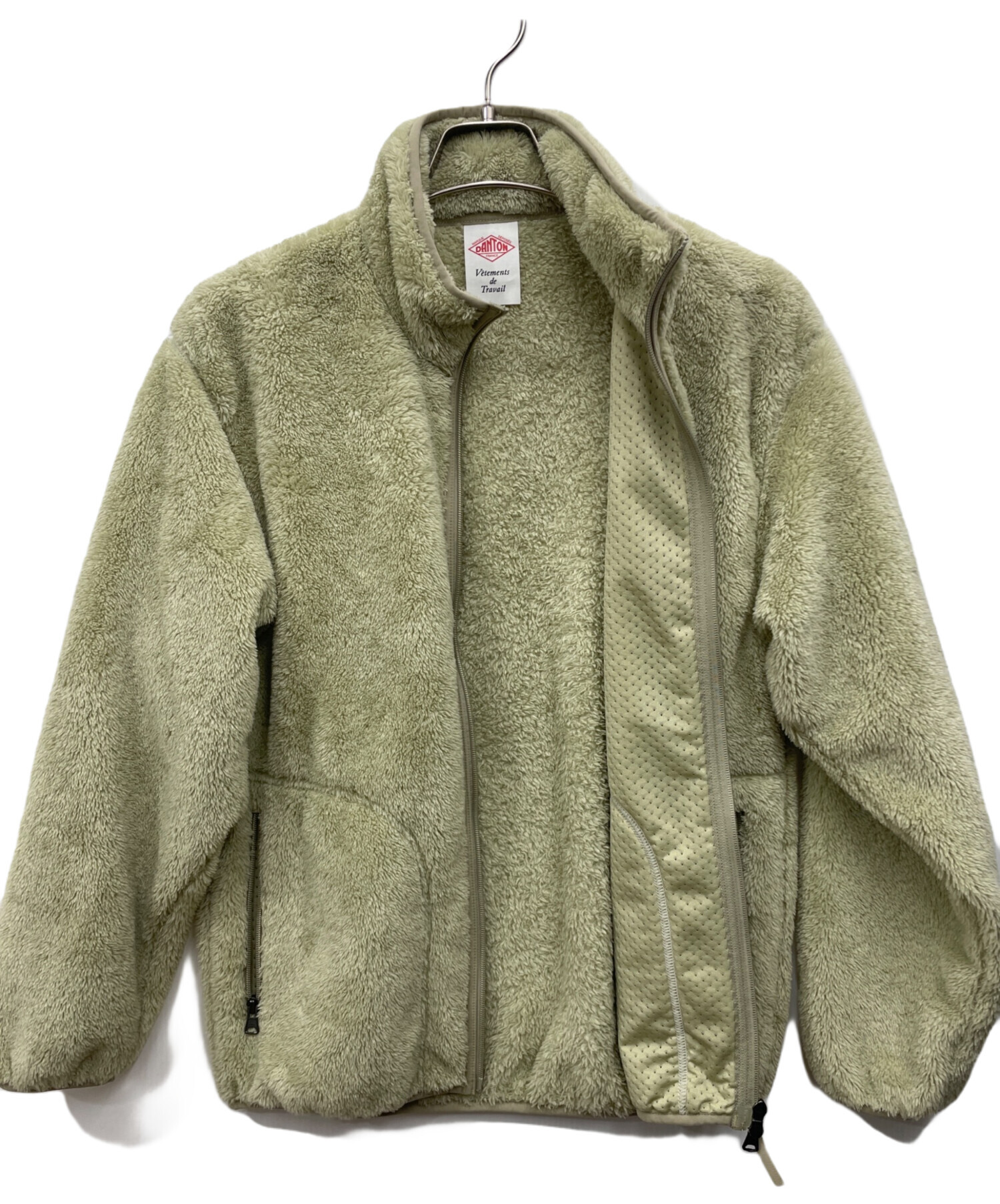 中古・古着通販】DANTON (ダントン) ハイパイル スタンドカラー