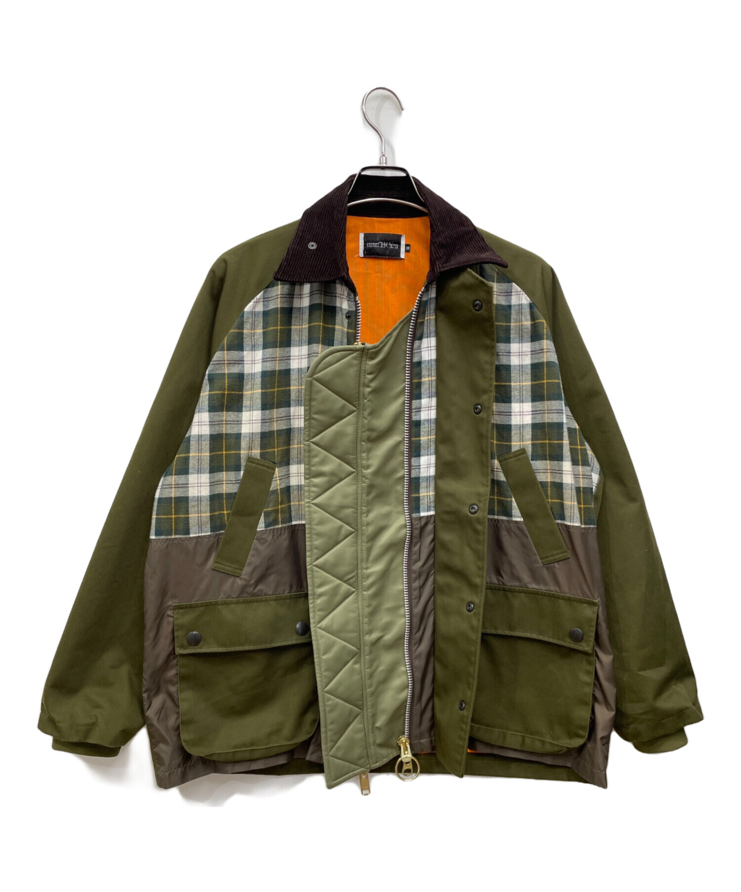 ジャケット・アウター elephant TRIBAL fabrics 606 leather JKT elephant TRIBAL fabrics ジャケット テーラードジャケット Hybrid