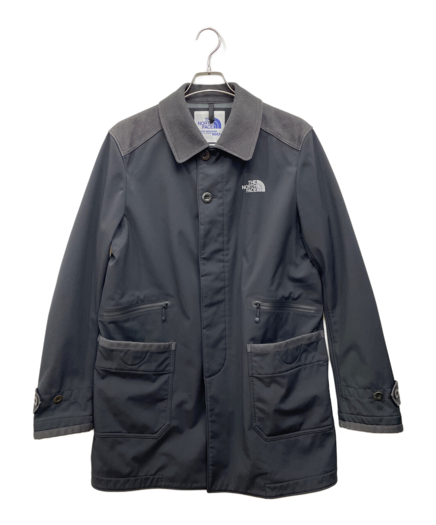 超美中古 The northface ステンカラーコート黒Large THE NORTH FACE（ザ ノースフェイス） ステンカラーコート L ブラック