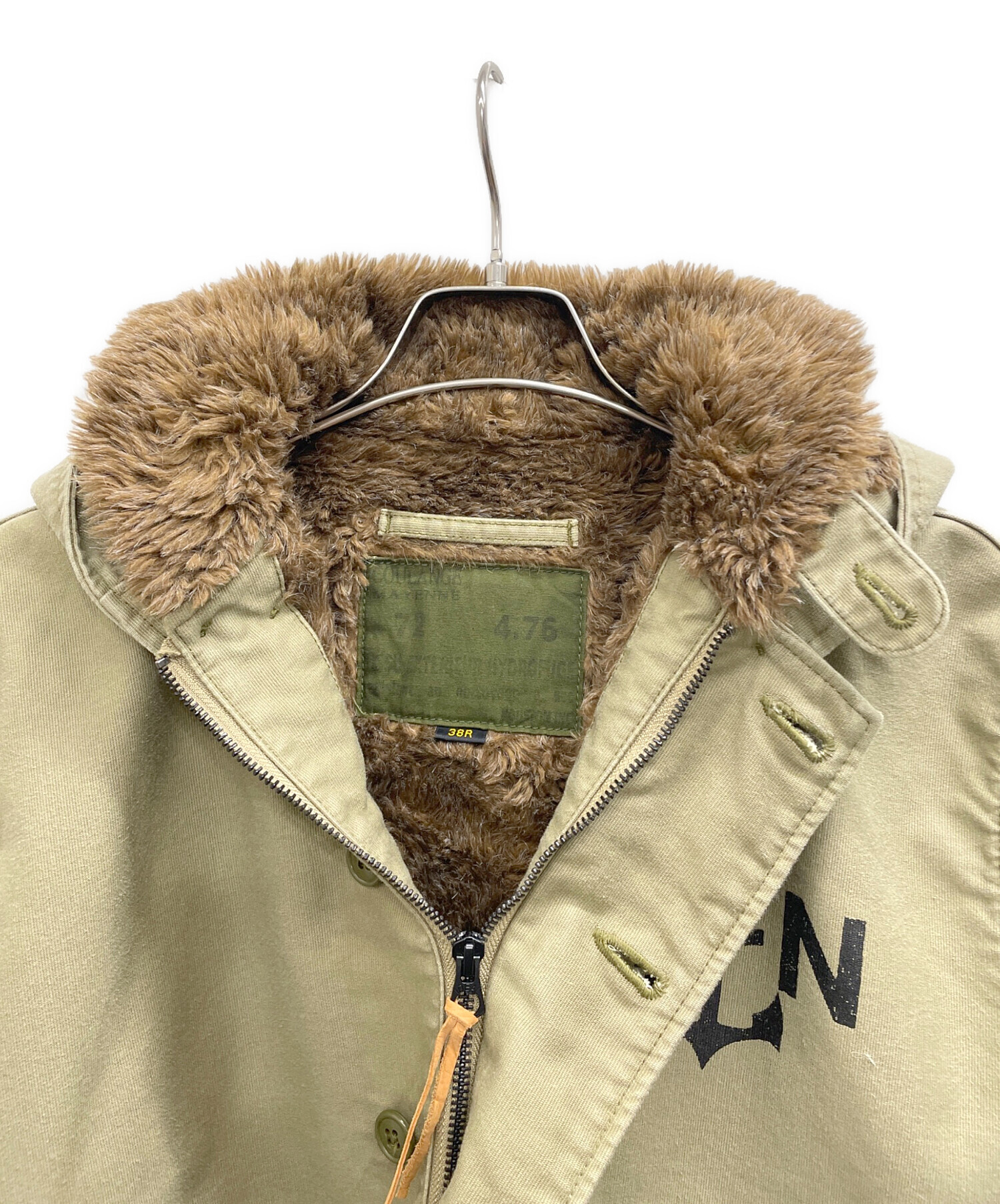 中古・古着通販】HOUSTON (ヒューストン) デッキジャケット ベージュ