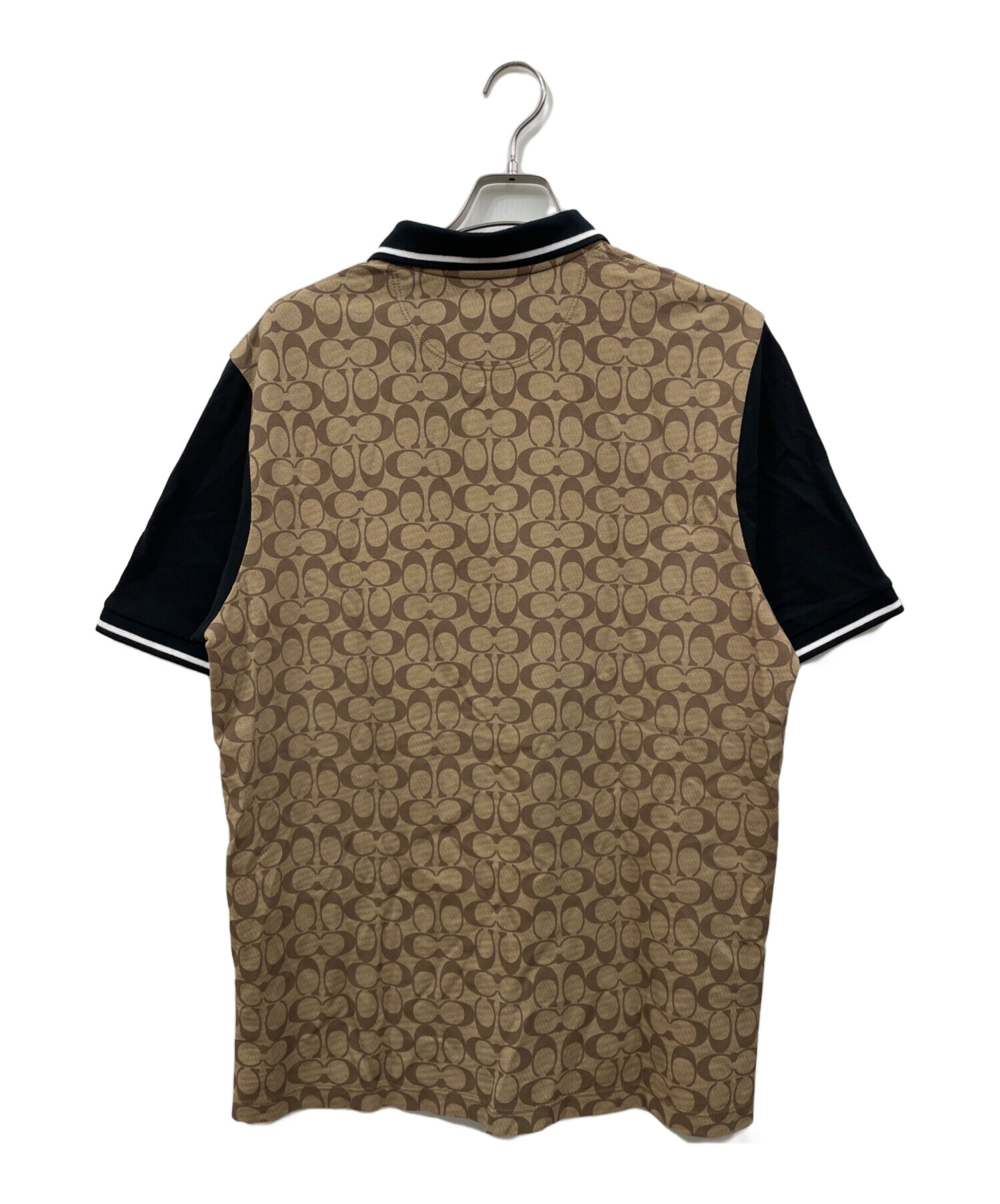 COACH ★ ニット ポロ ブラウン 中古・古着通販】COACH (コーチ) ポロシャツ ブラウン サイズ:XLARGE