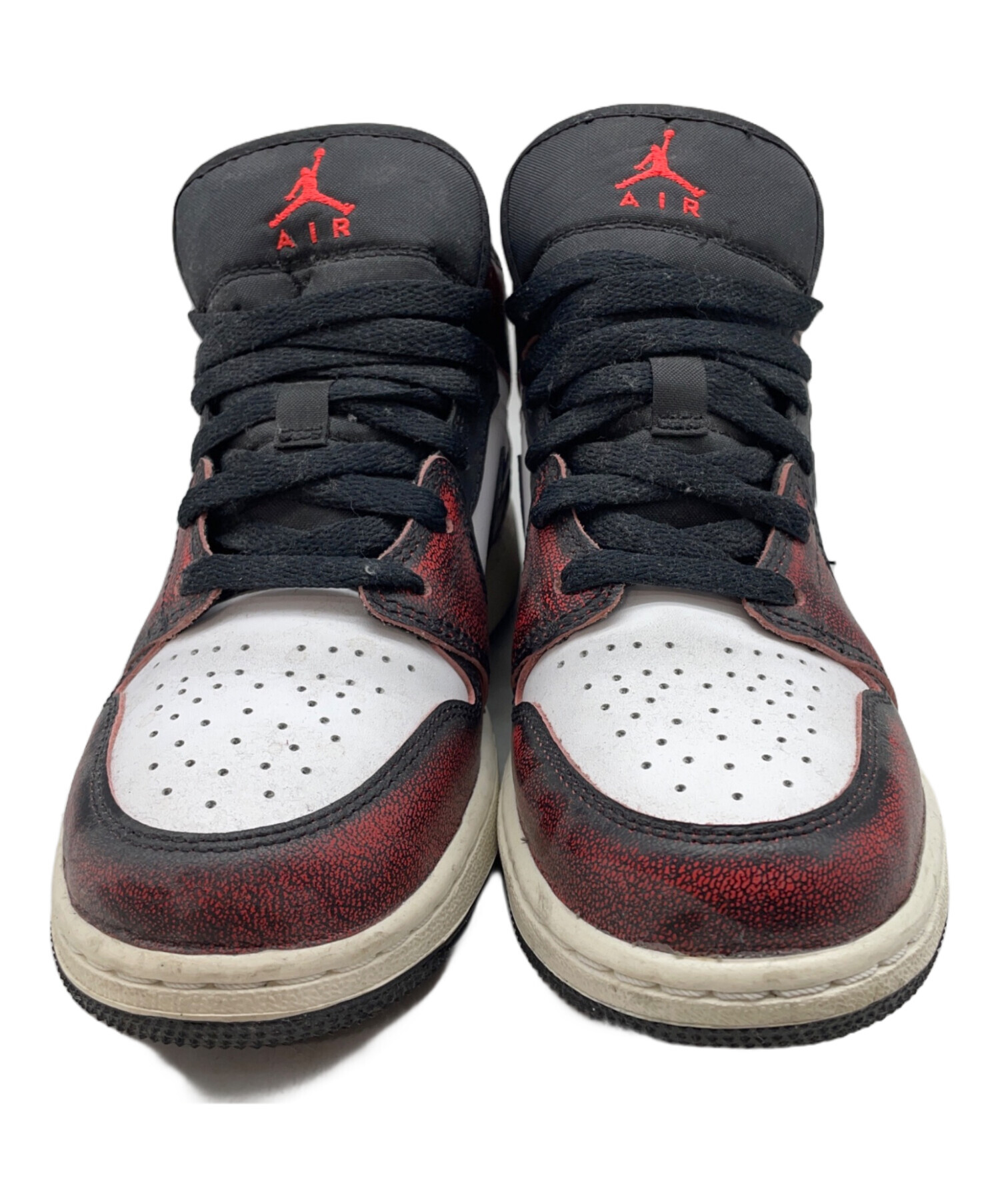 中古・古着通販】NIKE (ナイキ) GS Air Jordan 1 Mid ホワイト×レッド 