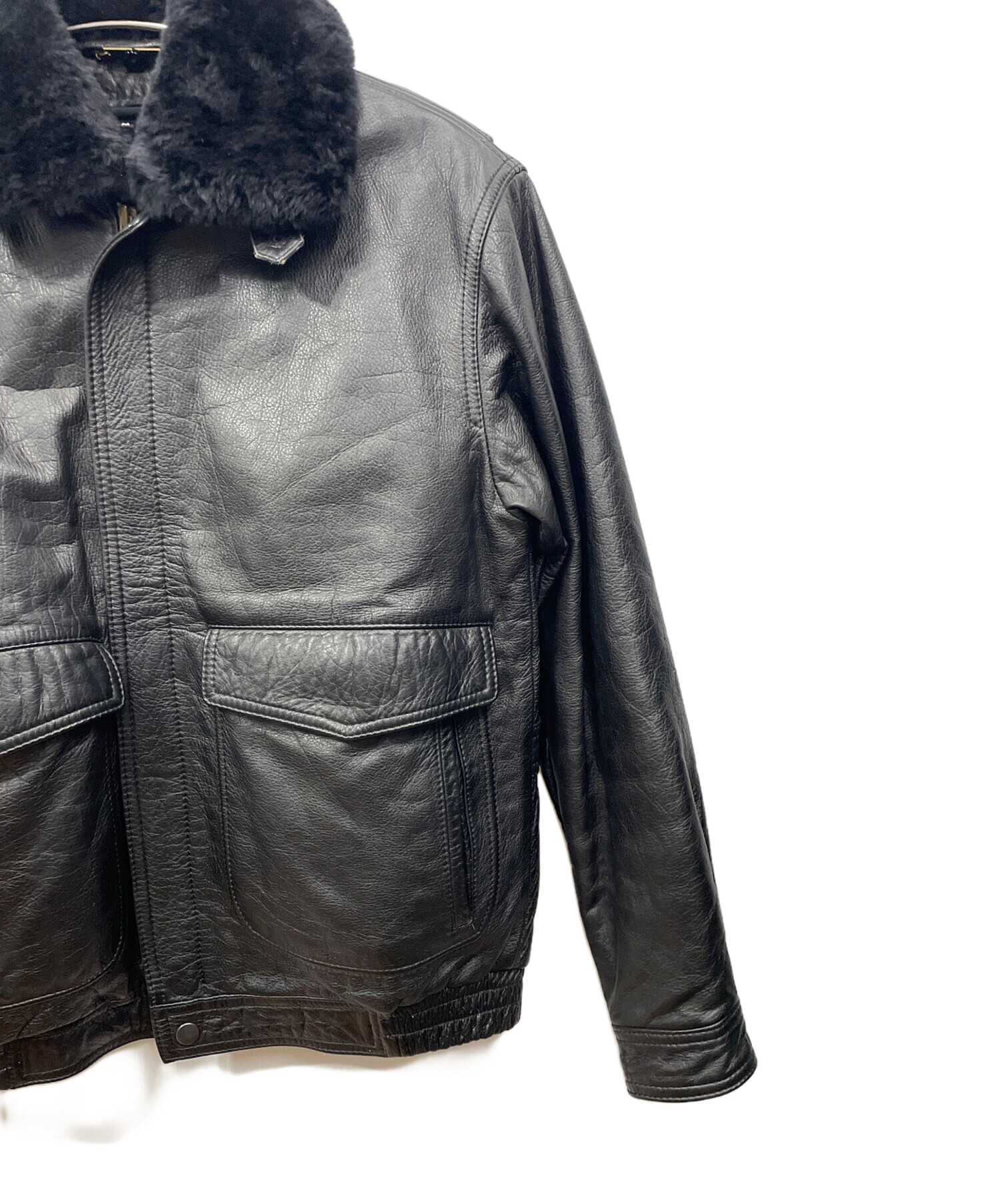 art glenhill 短丈　レザージャケット 本革　鹿革 2025年最新】art glenhillの人気アイテム - メルカリ