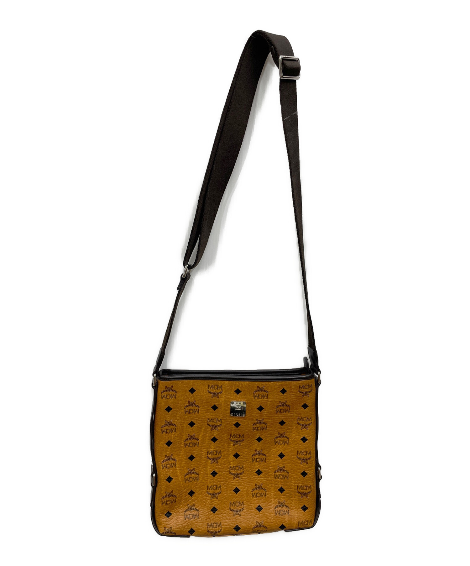 中古・古着通販】MCM (エムシーエム) ショルダーバッグ ブラウン 