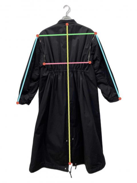 中古・古着通販】Ameri (アメリ) MANY WAY QUILT MODS COAT ブラック