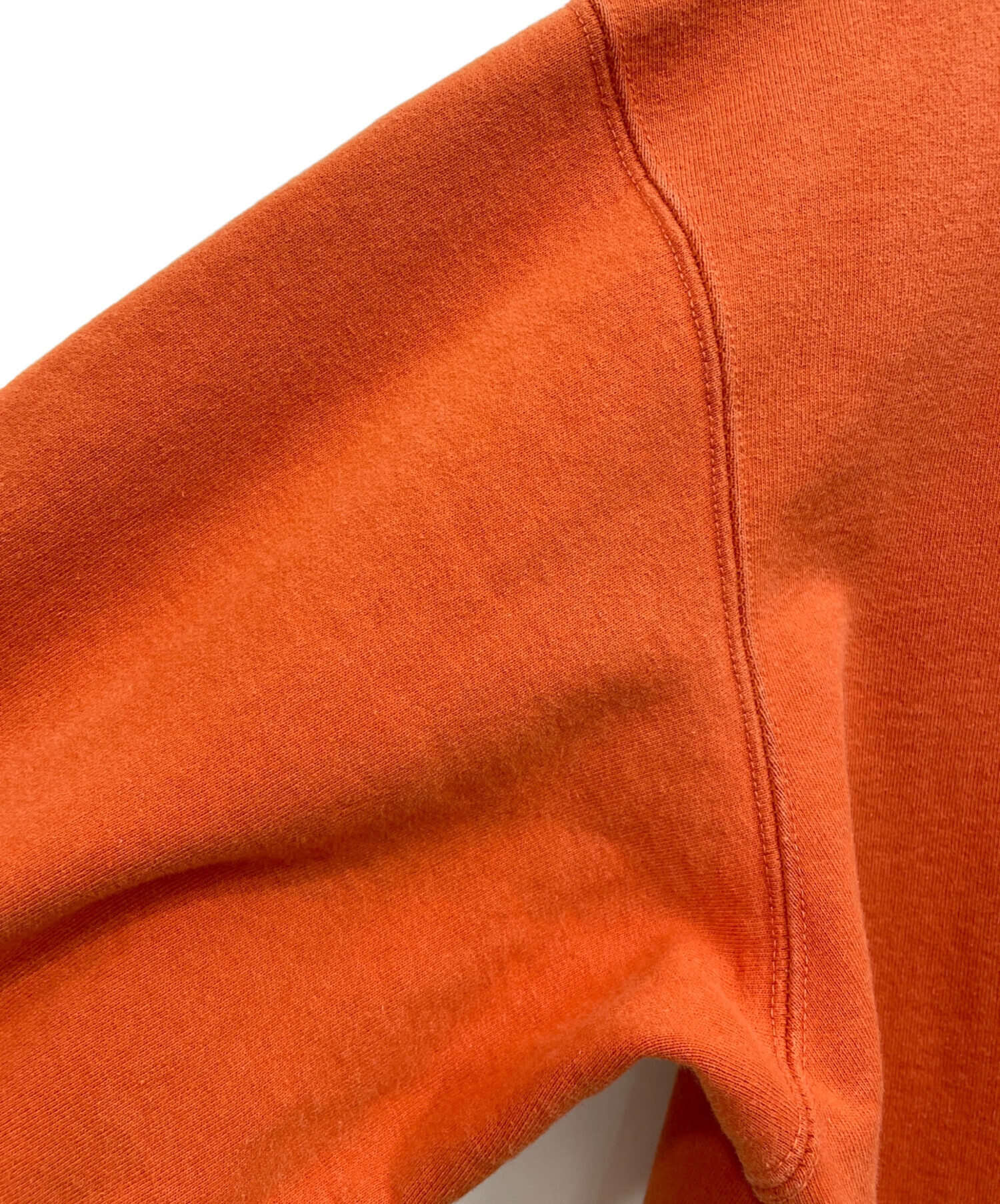 【超人気デザイン】シュプリーム インサイドアウト スウェット Lサイズ オレンジ 希少XLサイズ】シュプリーム インサイドアウト スウェット デカロゴ