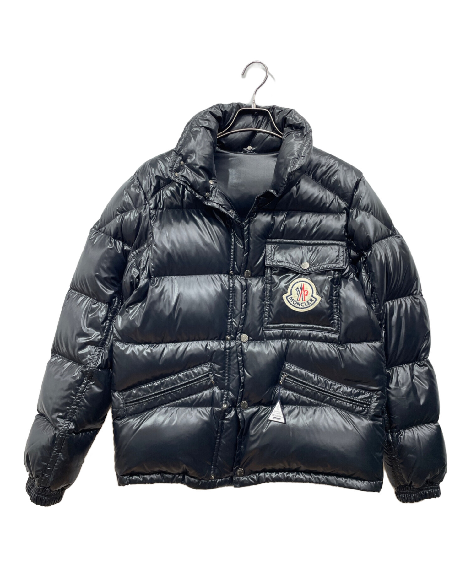中古・古着通販】MONCLER (モンクレール) ダウンジャケット ブラック 