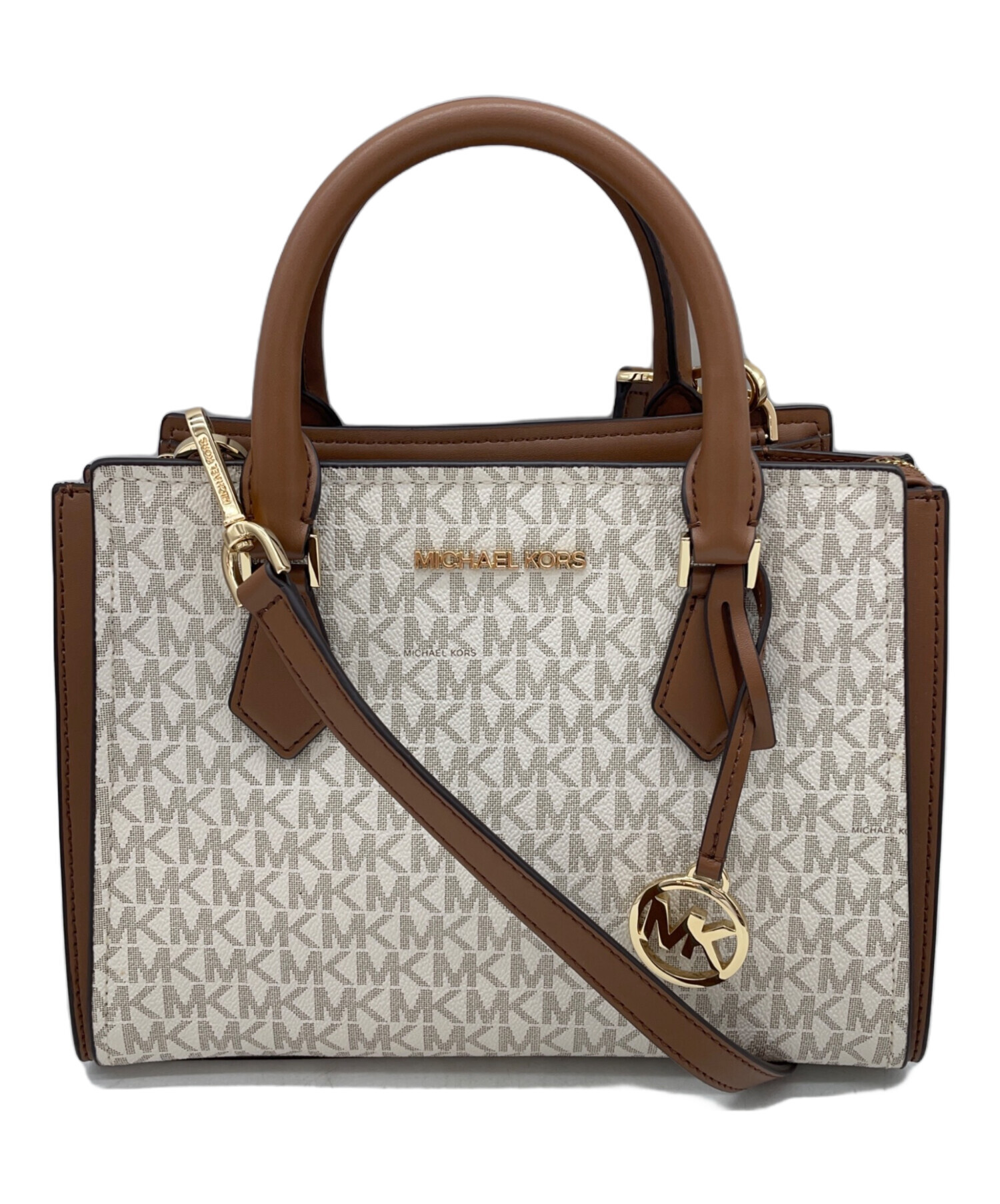 中古・古着通販】MICHAEL KORS (マイケルコース) 2WAYバッグ ホワイト 