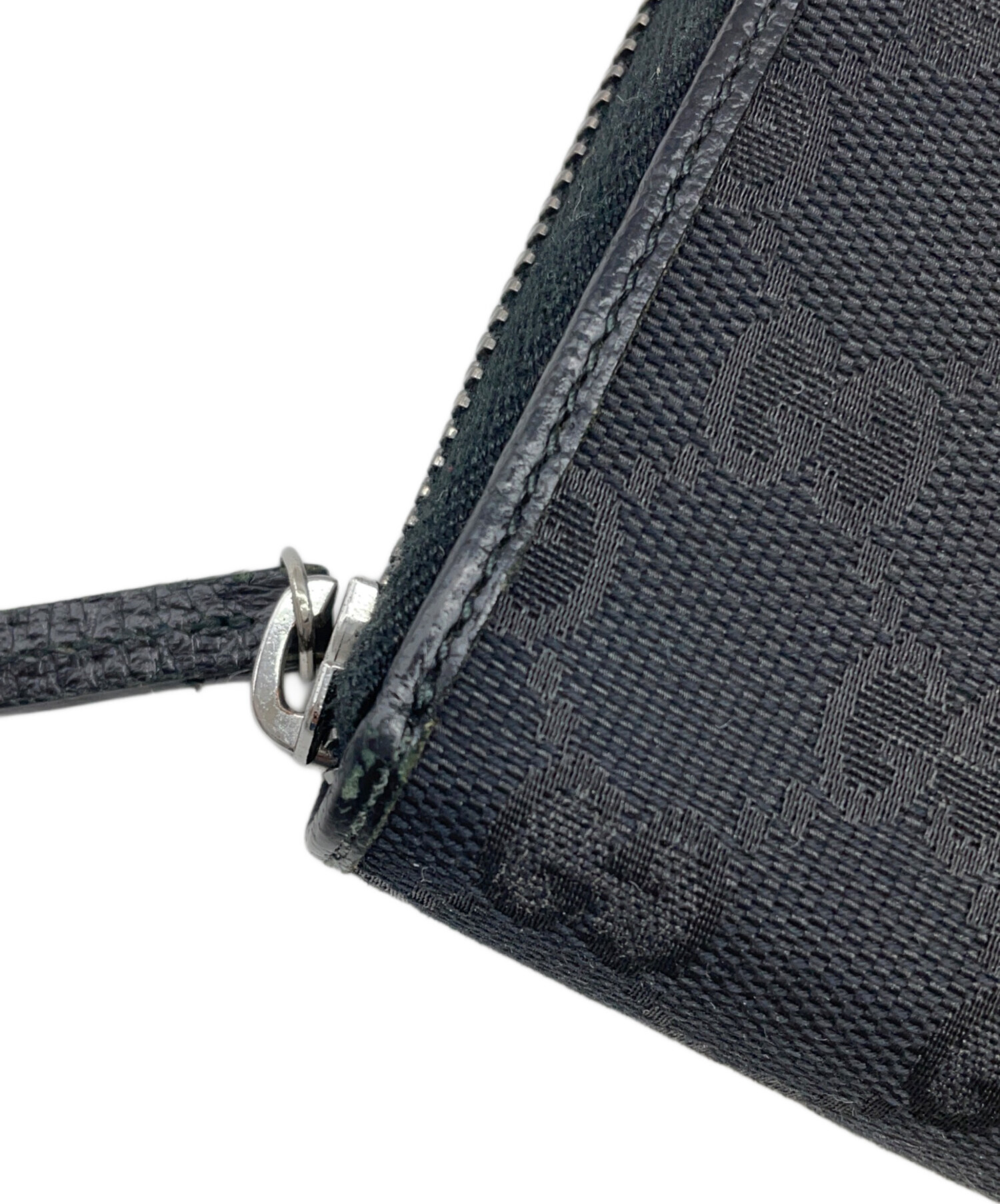 中古・古着通販】GUCCI (グッチ) GG ラウンドファスナー長財布 