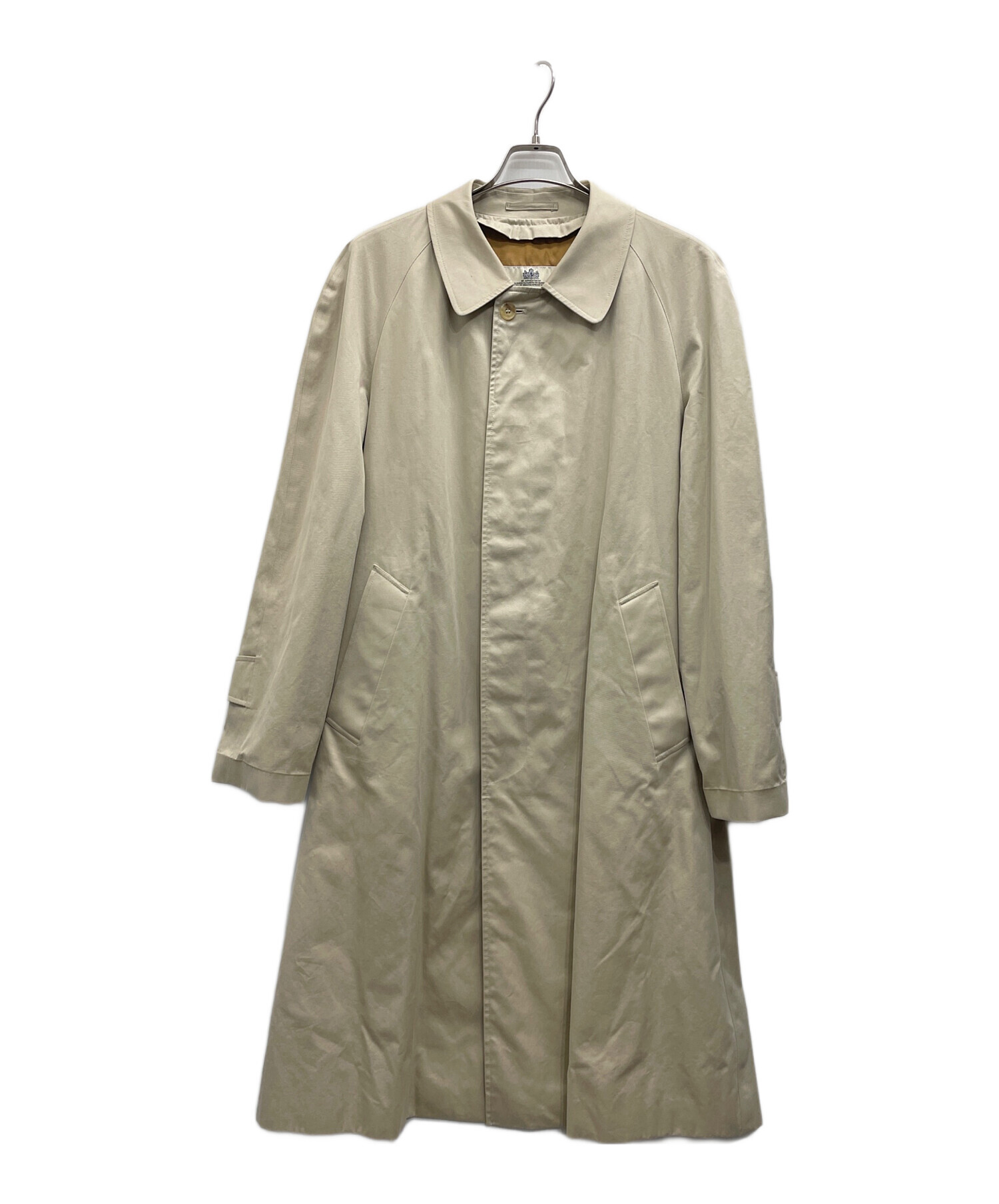 中古・古着通販】Aquascutum (アクアスキュータム) ステンカラーコート 