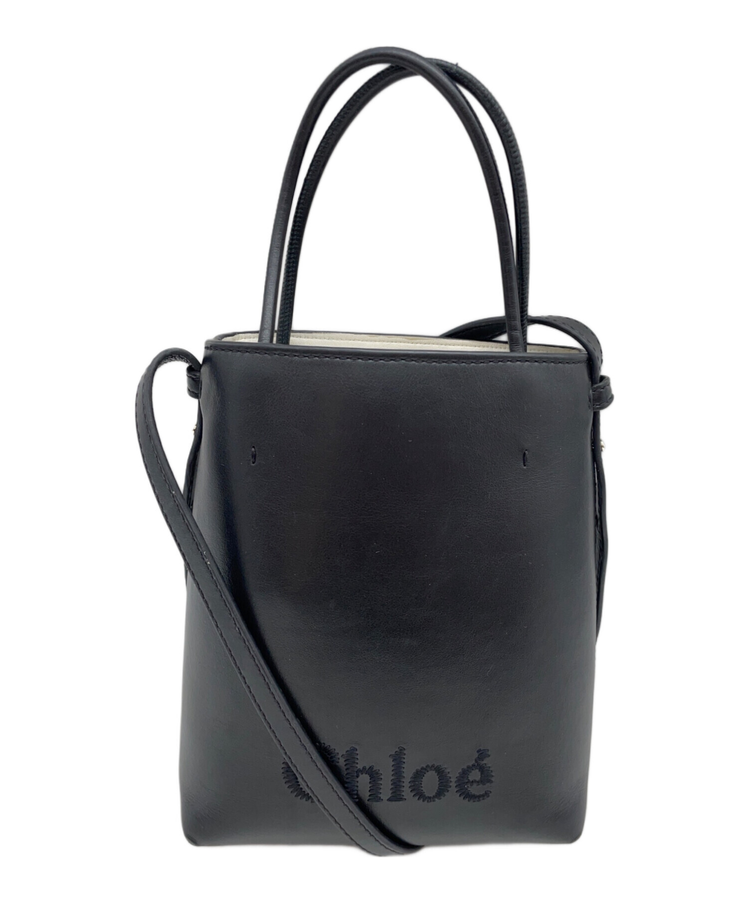 中古・古着通販】Chloe (クロエ) 2WAYバッグ ブラック｜ブランド・古着 
