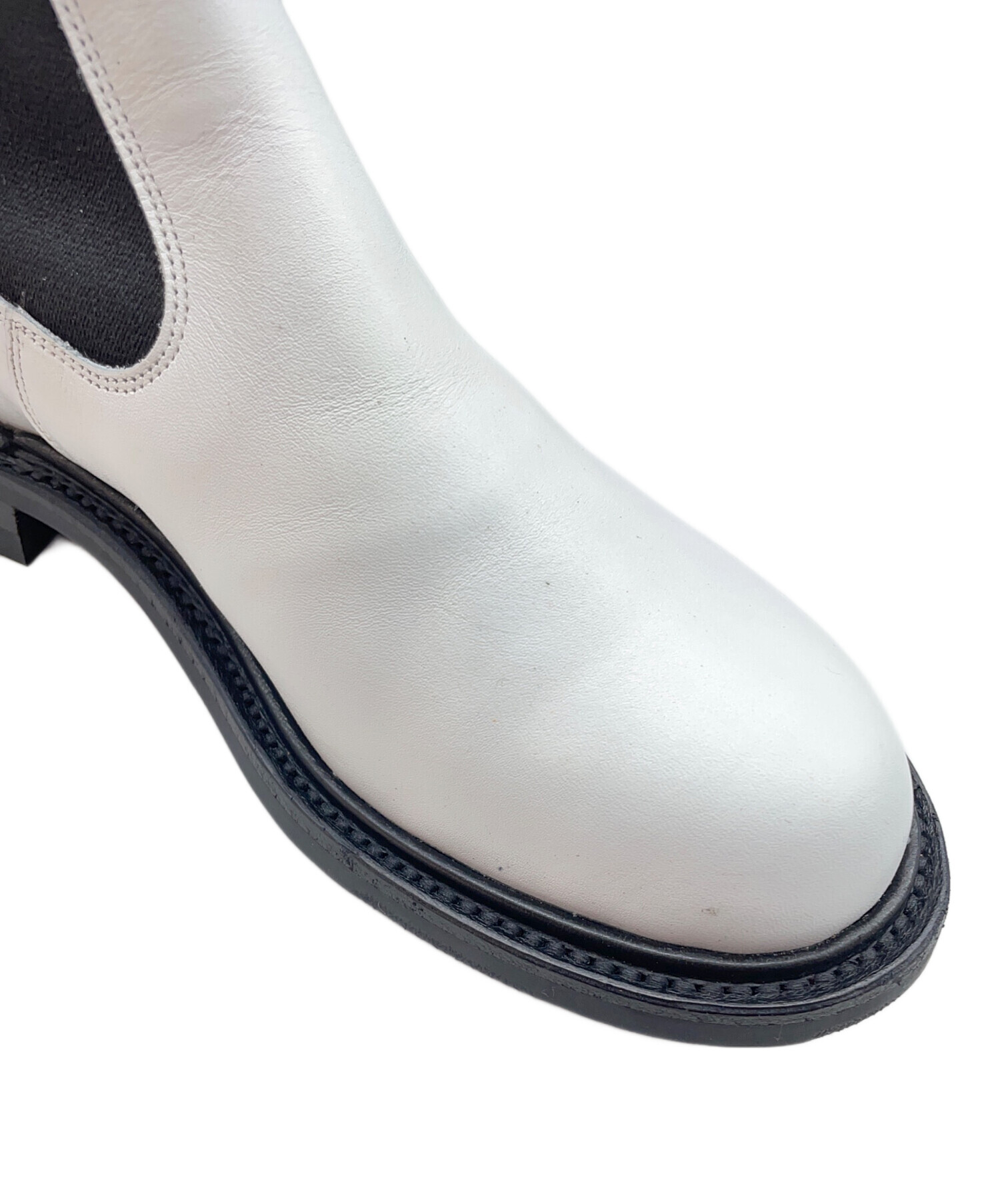 中古・古着通販】Tricker's (トリッカーズ) サイドゴアブーツ ホワイト