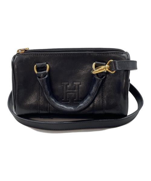 H I ROFUのミニボストンバッグ 中古・古着通販】HIROFU (ヒロフ) ミニボストンバッグ ブラック