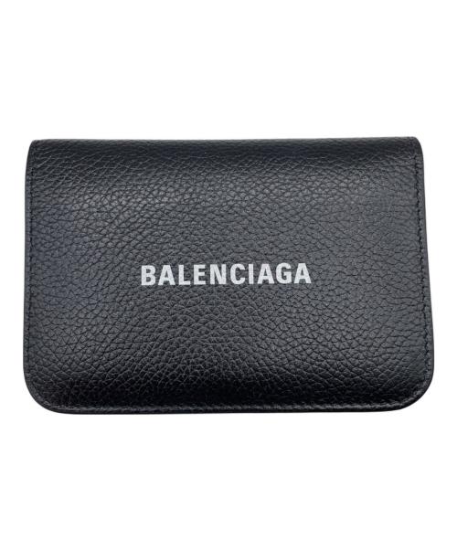 BALENCIAGA バレンシアガ カードケース  黒 【古着】【中古】【送料無料】 中古・古着通販】BALENCIAGA (バレンシアガ) カードケース ブラック