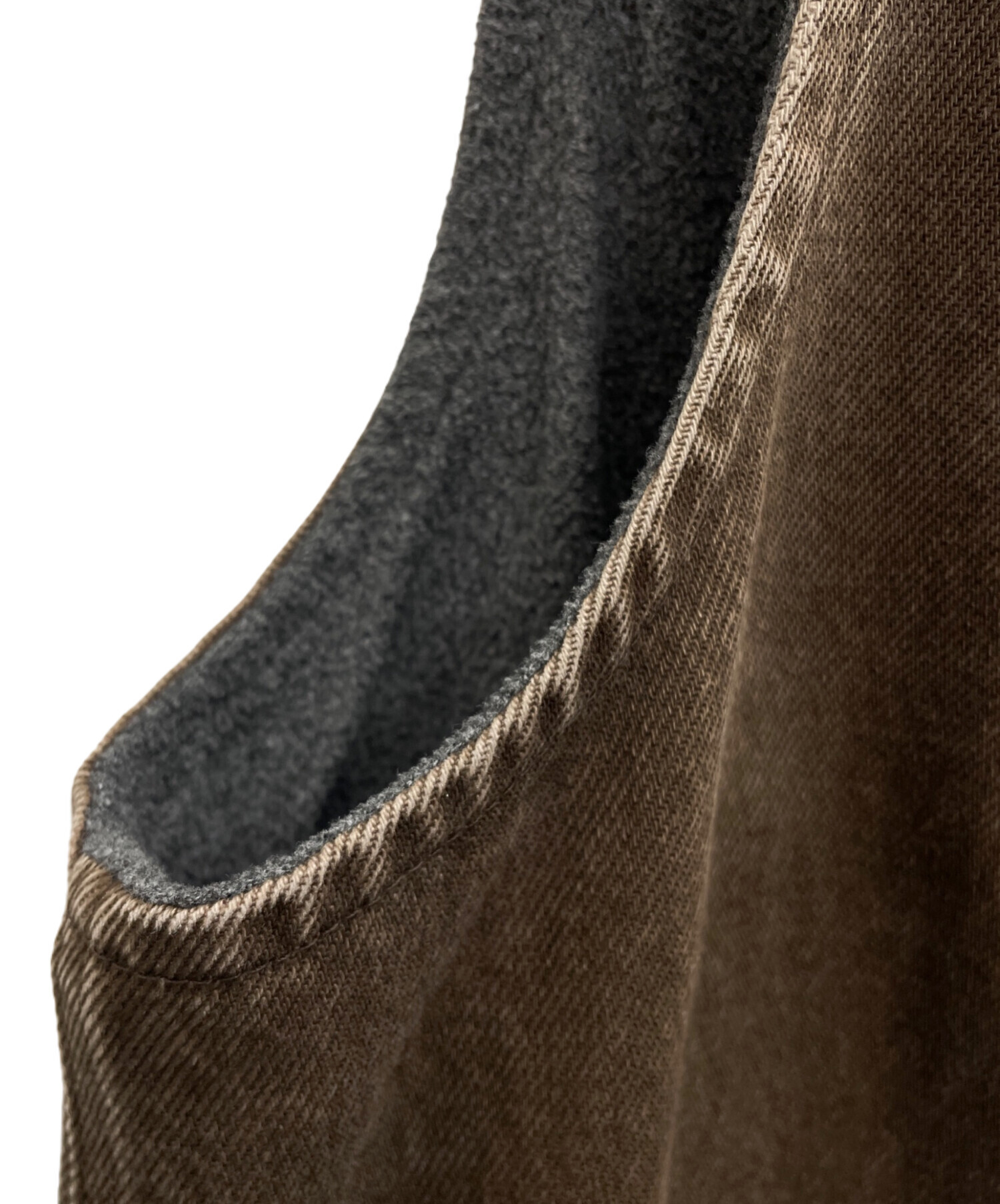 中古・古着通販】CarHartt (カーハート) ダックベスト ブラウン サイズ