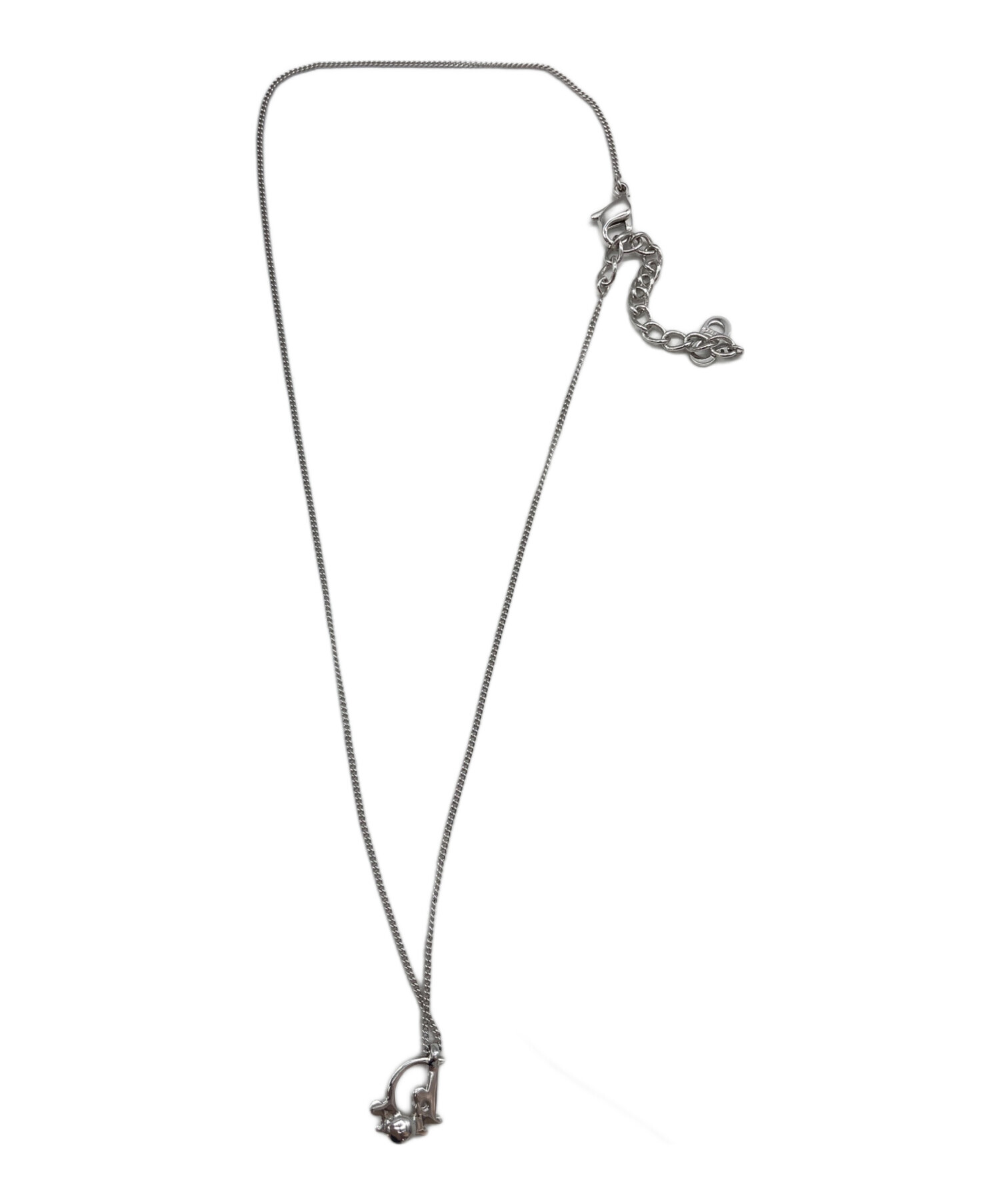 中古・古着通販】Dior (ディオール) パールロゴネックレス｜ブランド 