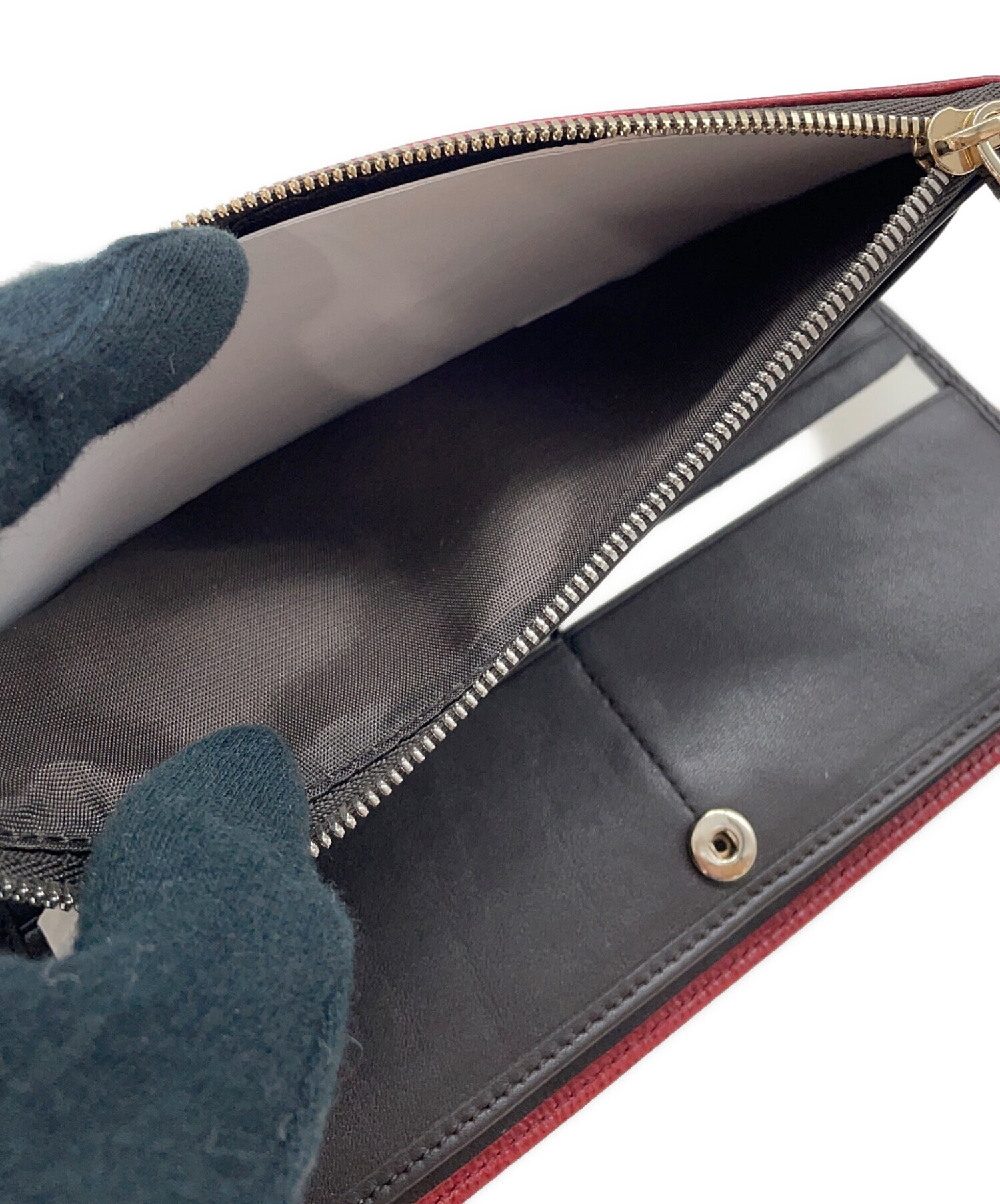 中古・古着通販】BALLY (バリー) 長財布 レッド｜ブランド・古着通販