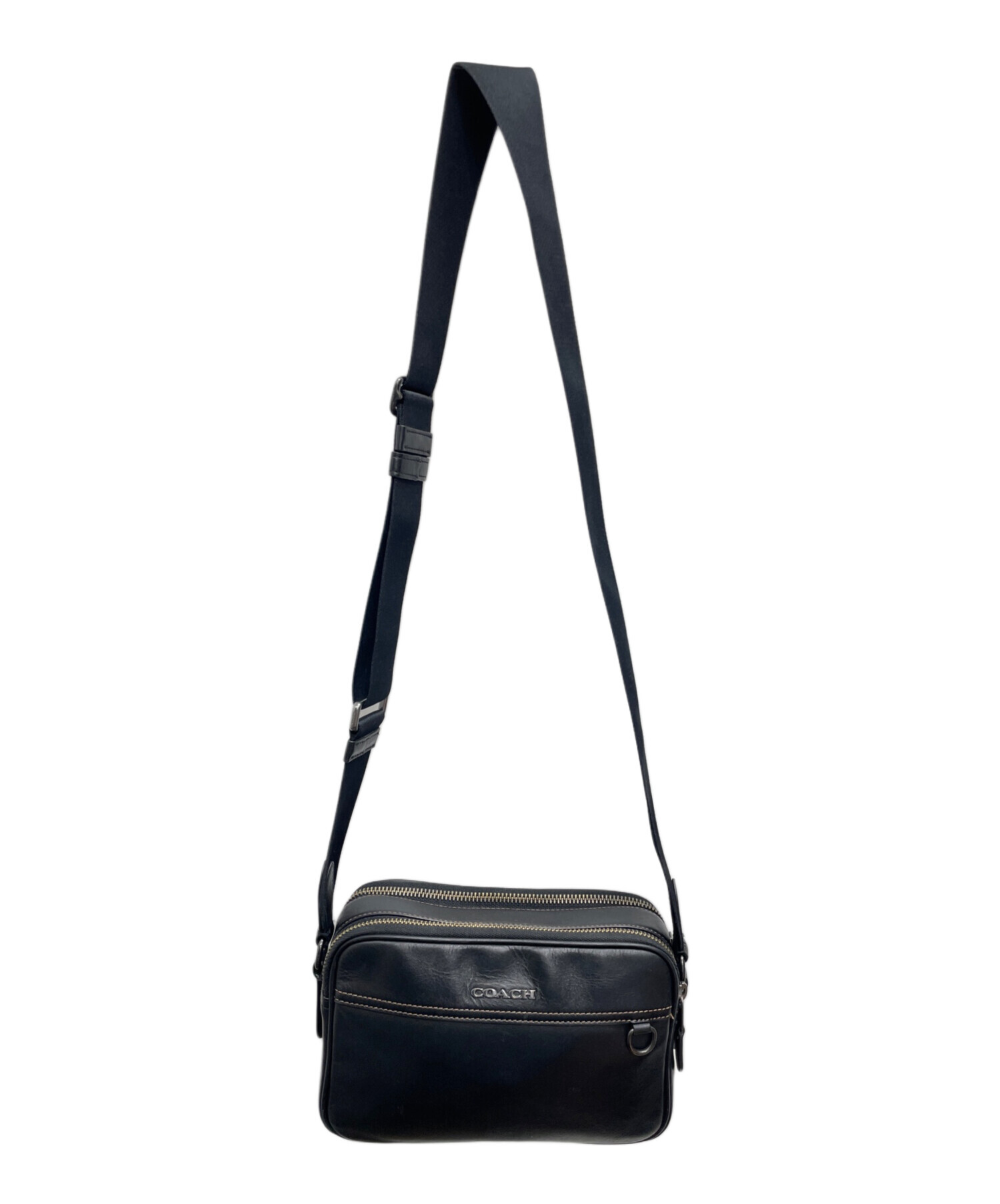 中古・古着通販】COACH (コーチ) ショルダーバッグ ブラック｜ブランド 