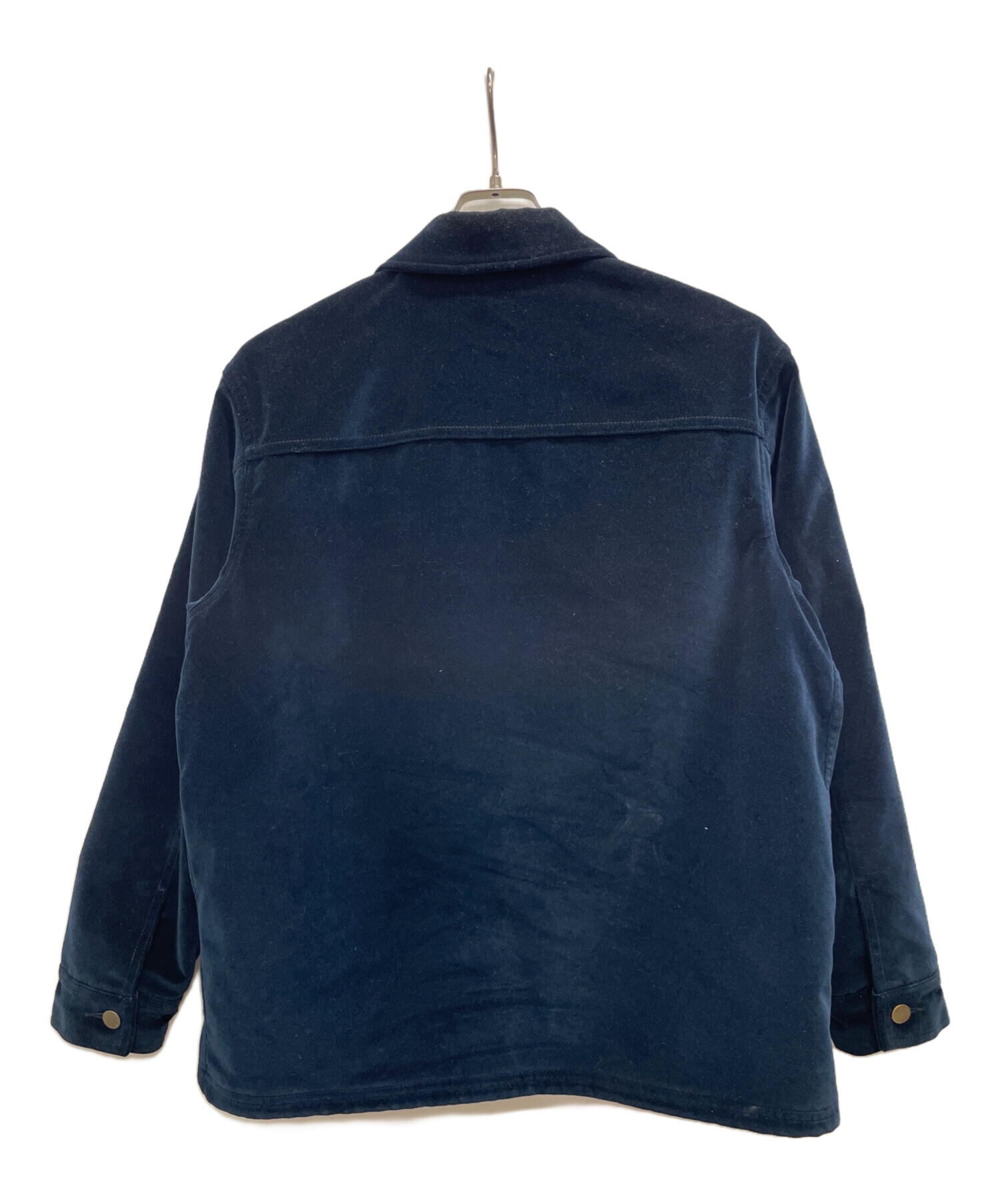 中古・古着通販】SUPREME (シュプリーム) Velvet Chore Coat ネイビー