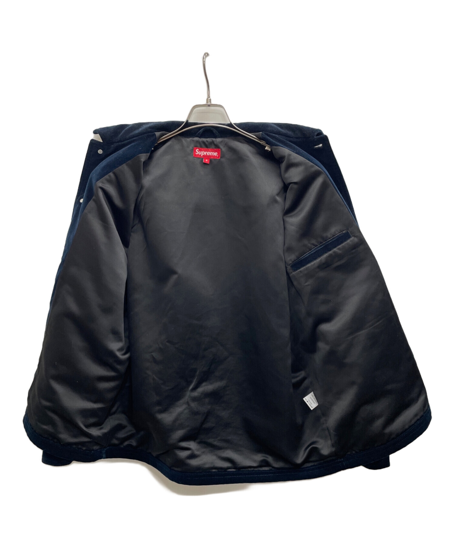 中古・古着通販】SUPREME (シュプリーム) Velvet Chore Coat ネイビー