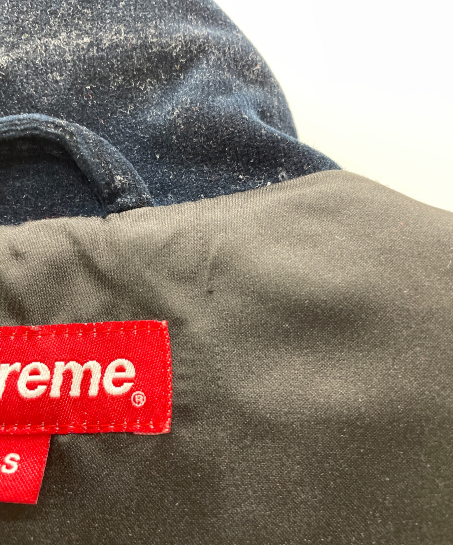中古・古着通販】SUPREME (シュプリーム) Velvet Chore Coat ネイビー