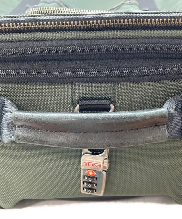 中古・古着通販】TUMI (トゥミ) キャリーバッグ カーキ｜ブランド